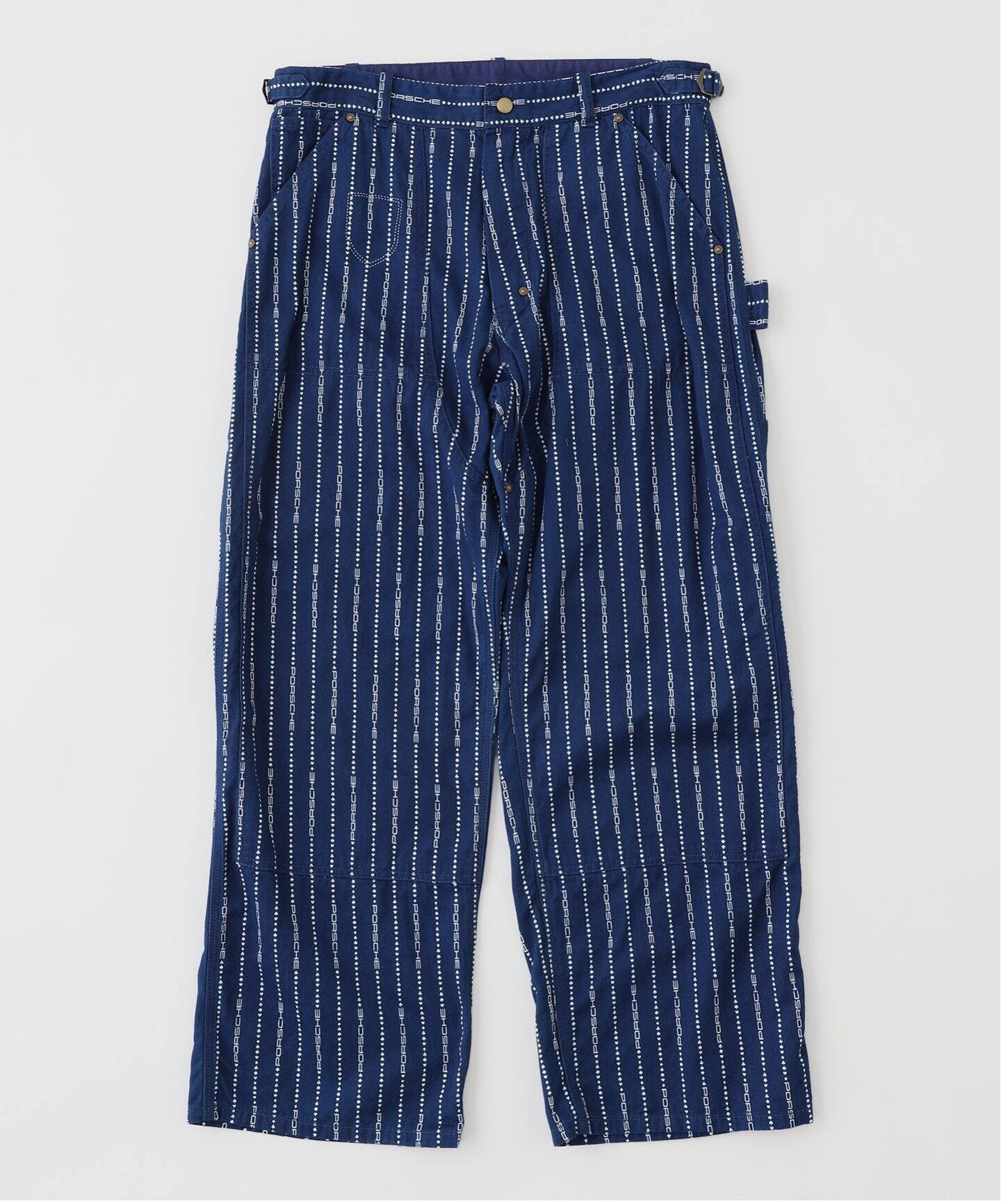 パンツ EDIFICE PORSCHE POGGY AIZOME WORK PANTS PORSCHE × POGGY AIZOME WORK PANTS（その他パンツ）｜EDIFICE