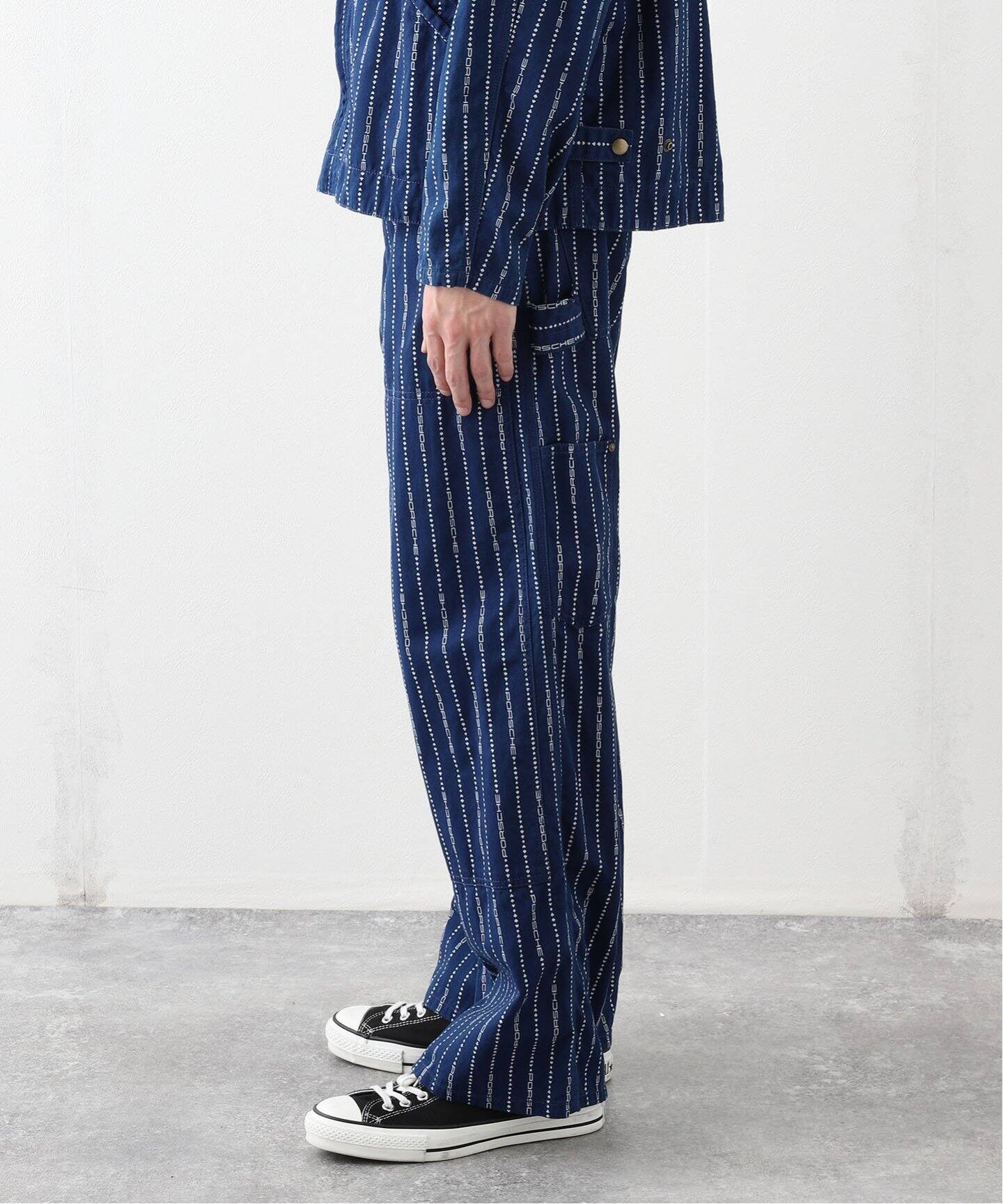 パンツ EDIFICE PORSCHE POGGY AIZOME WORK PANTS PORSCHE × POGGY AIZOME WORK PANTS（その他パンツ）｜EDIFICE