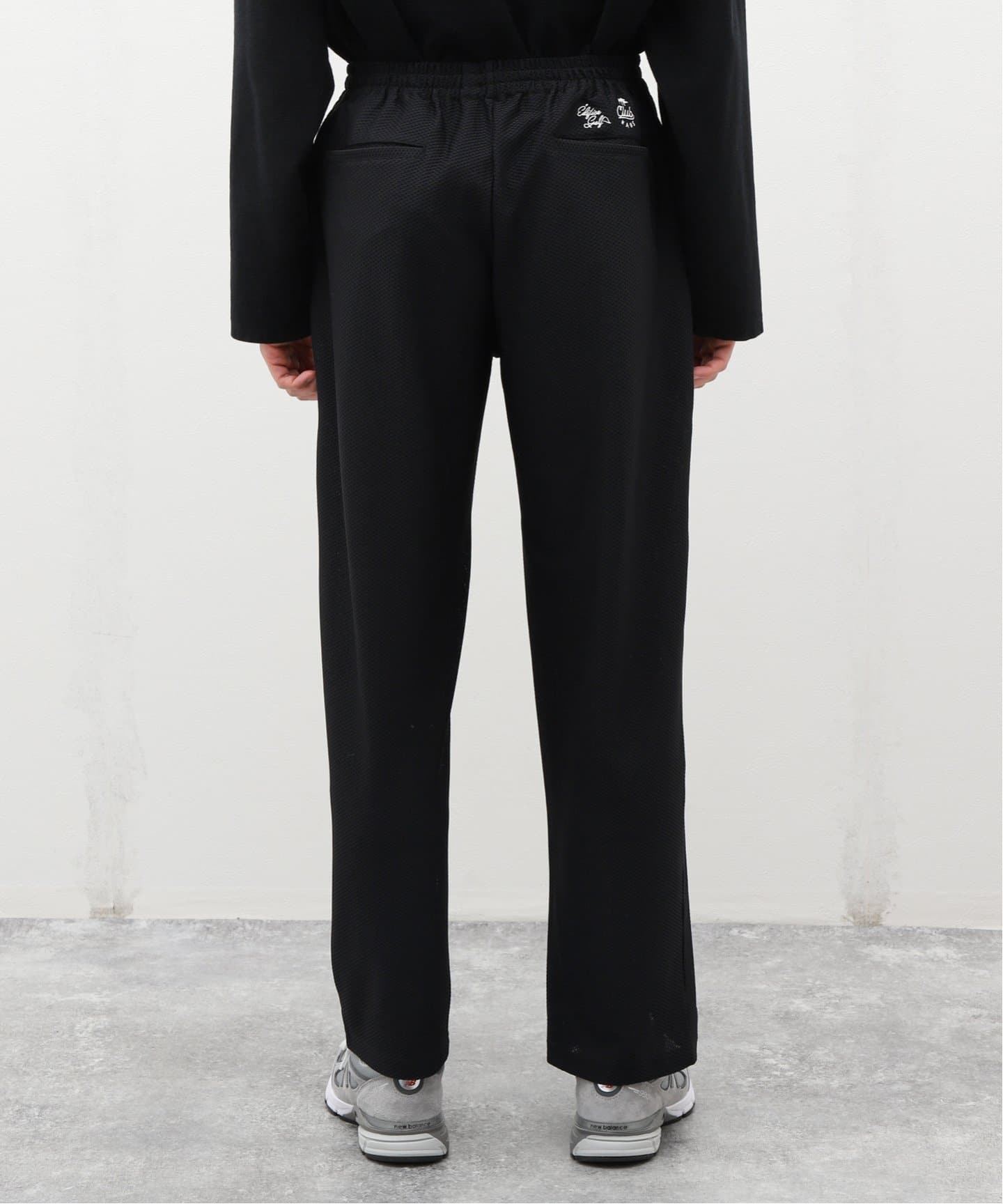 CLUBHAUS Center Press Easy Pants クラブハウス CLUBHAUS Center Press Easy Pants - Black Watch