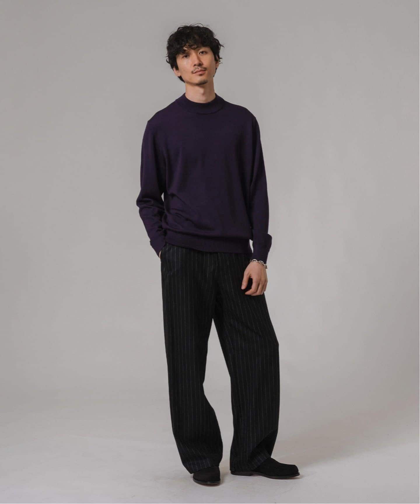 再入荷》WOOL NOUVEAU PANTALON（スラックス）｜EDIFICE（エディフィス