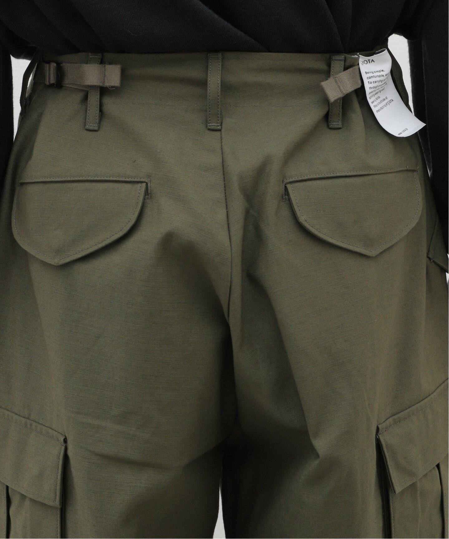 CIOTA (シオタ) M-65 Field Pants PTLM-146（カーゴパンツ）｜EDIFICE 