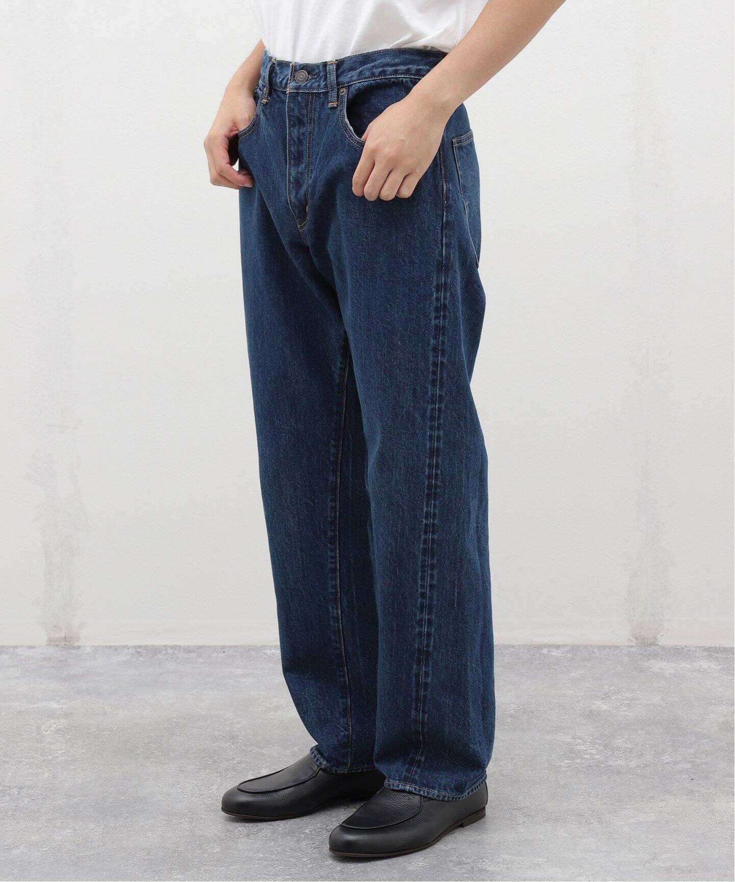 CIOTA (シオタ) Tapered 5 PKT Pants D.B.Damege PTLM-22TPPIDBL-D 