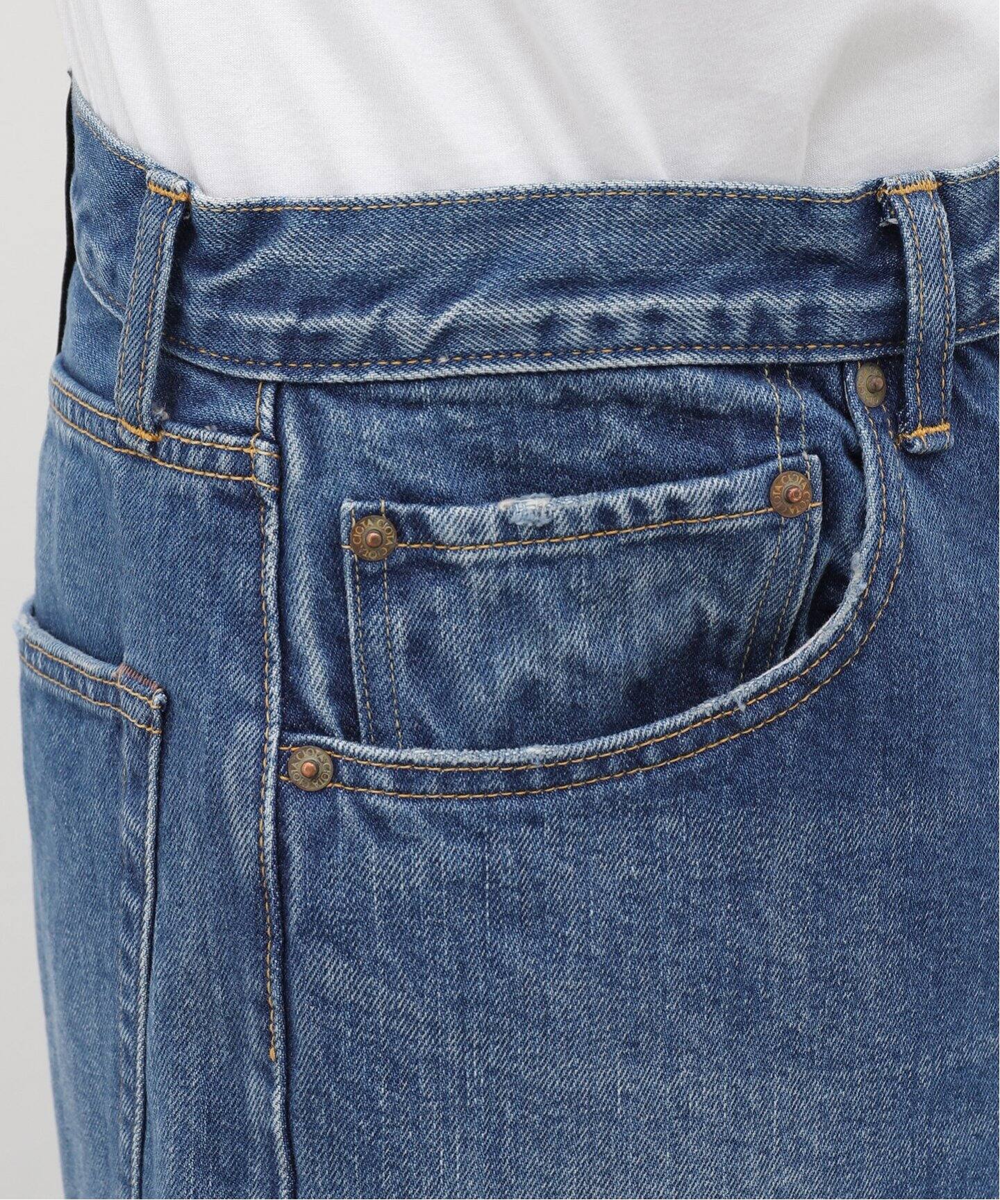 CIOTA (シオタ) Tapered 5 PKT Pants M.D.B.Damege PTLM-22TPPIMDBLD