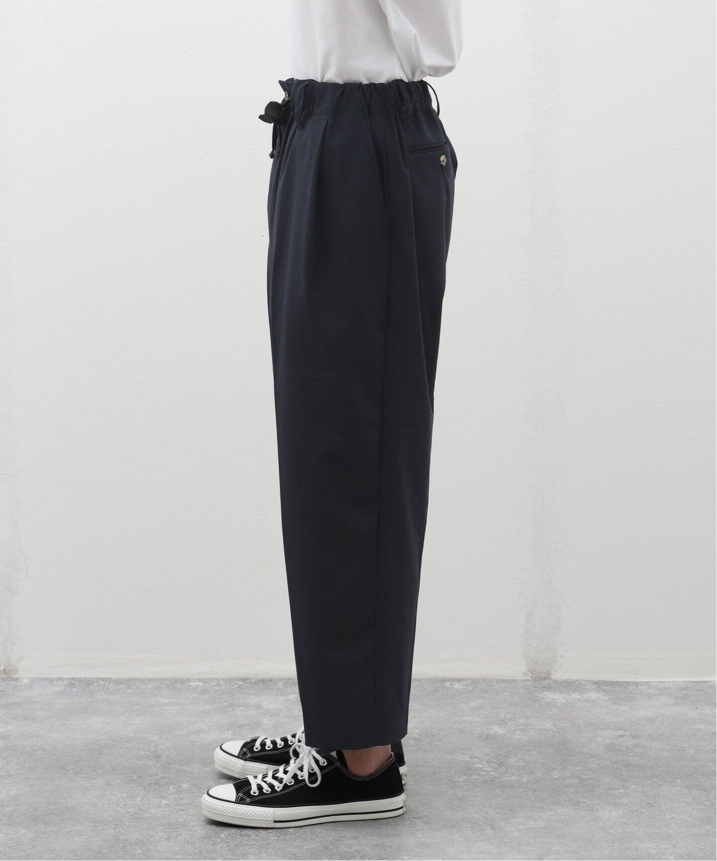 Sillage (シアージ) WOOL TROPICAL BAGGY TROUSERS EX SL24SS-BTTW-NV 