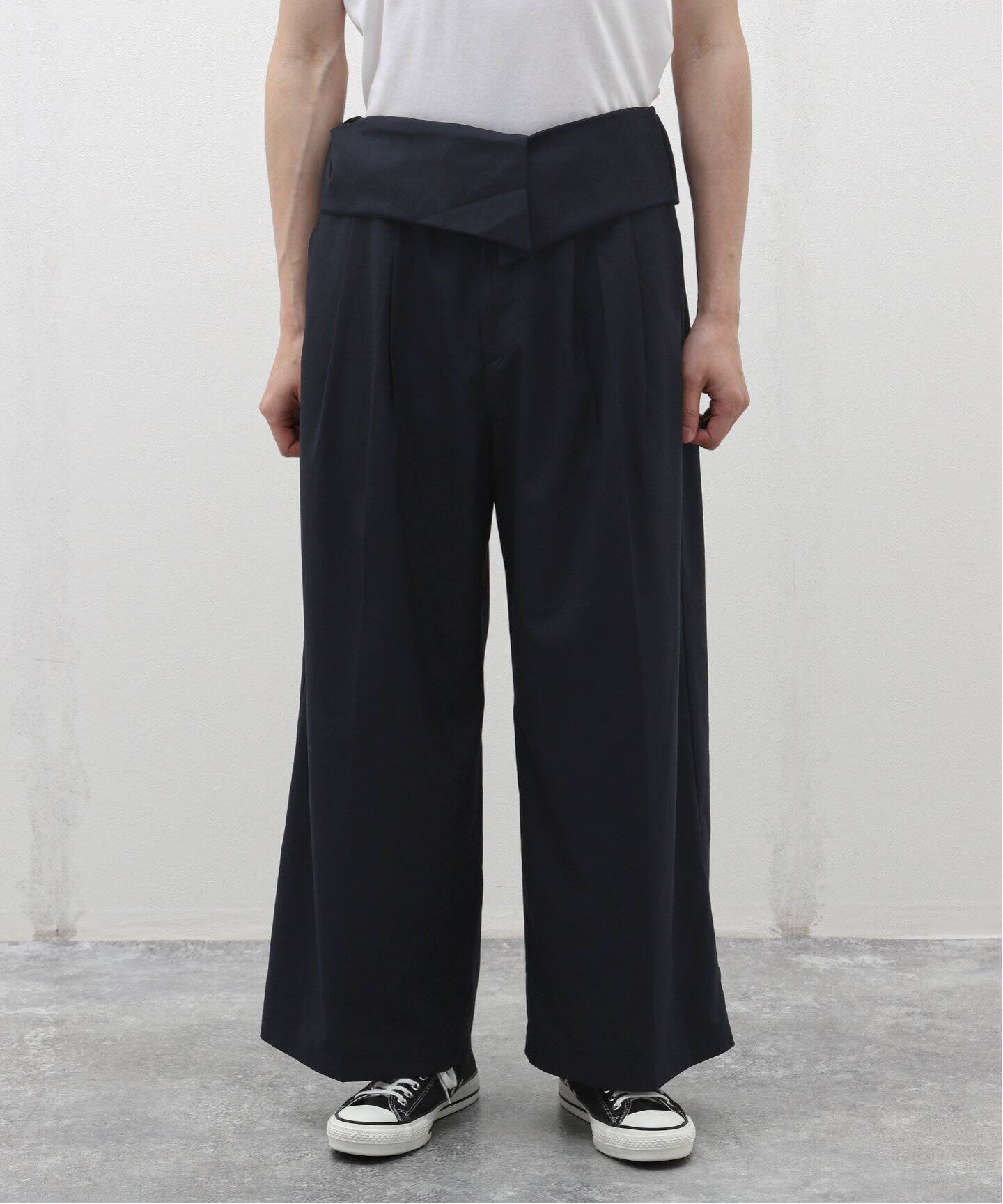 Sillage (シアージ) WOOL TROPICAL GURKHA PANTS EX SL24SS-GPTW-NV 