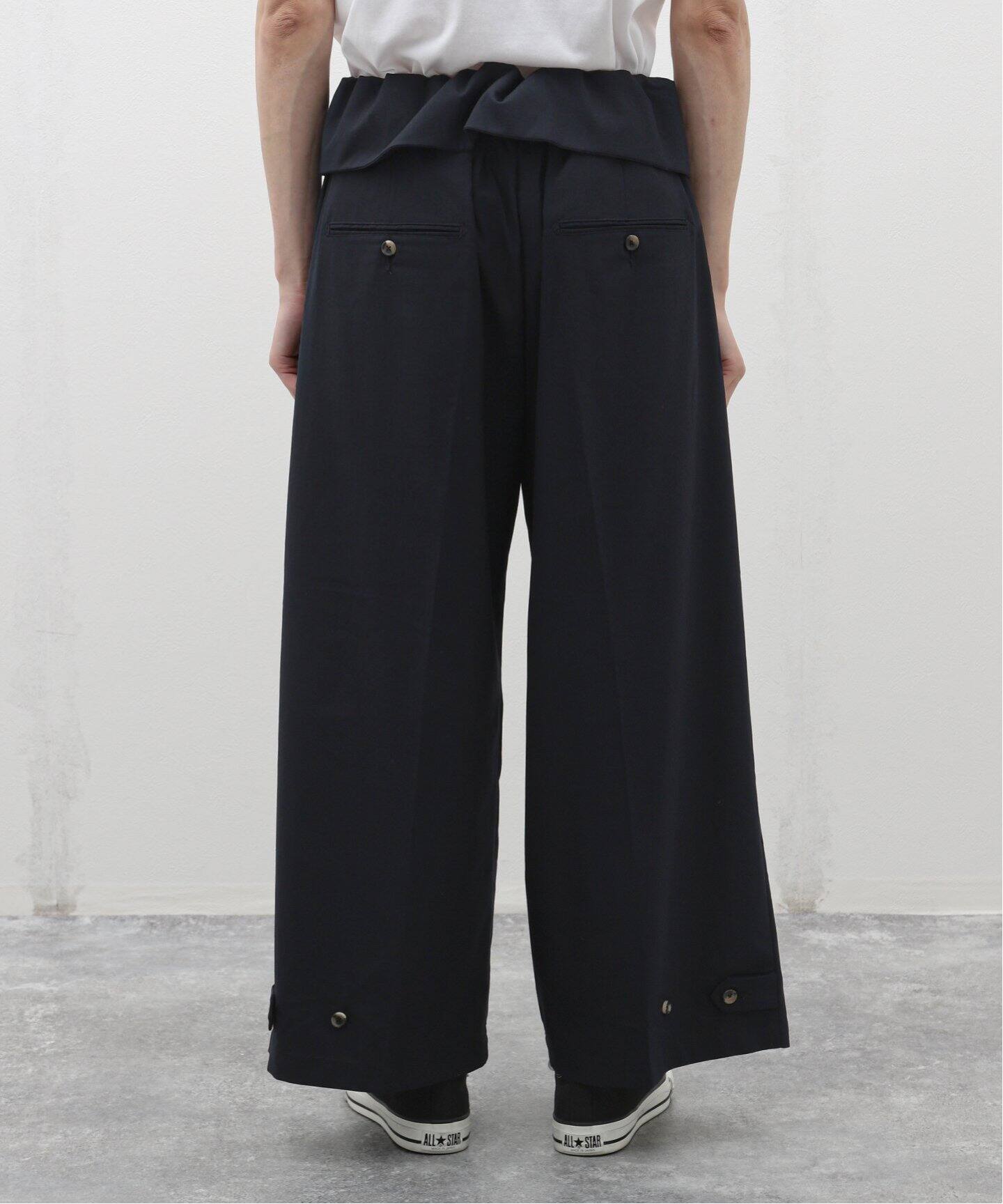 Sillage (シアージ) WOOL TROPICAL GURKHA PANTS EX SL24SS-GPTW-NV 