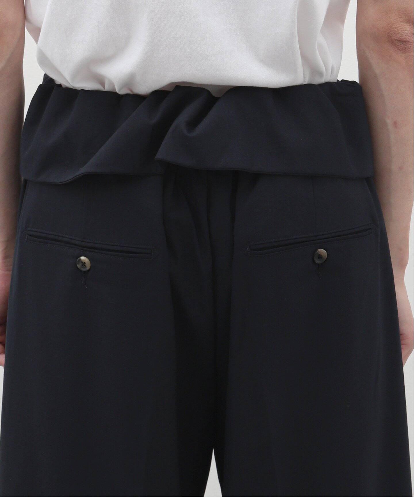 Sillage (シアージ) WOOL TROPICAL GURKHA PANTS EX SL24SS-GPTW-NV 