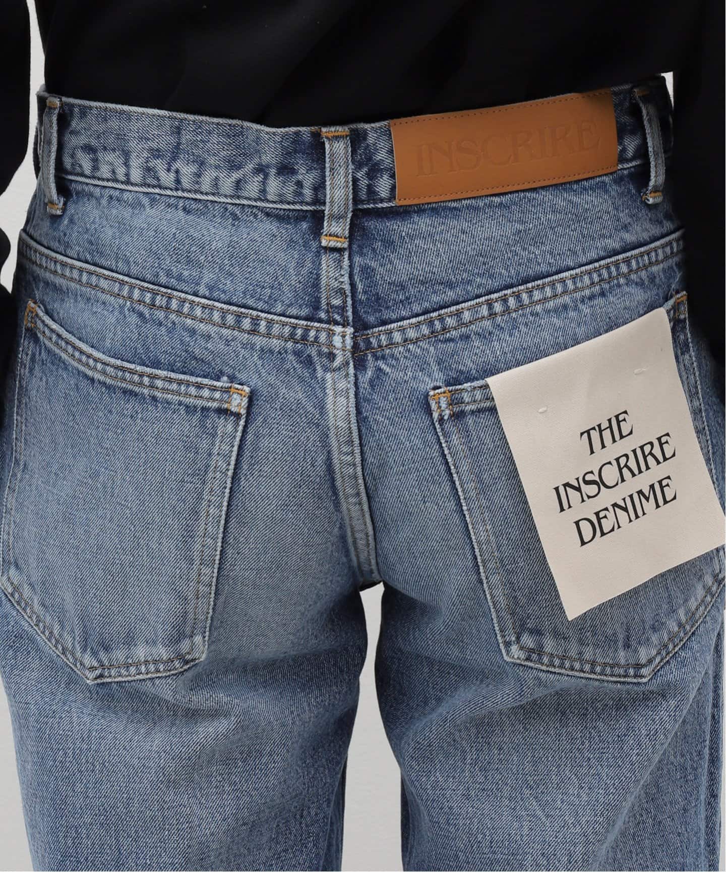 INSCRIRE(アンスクリア) Flare Denim I24AW-PT30B（デニムパンツ