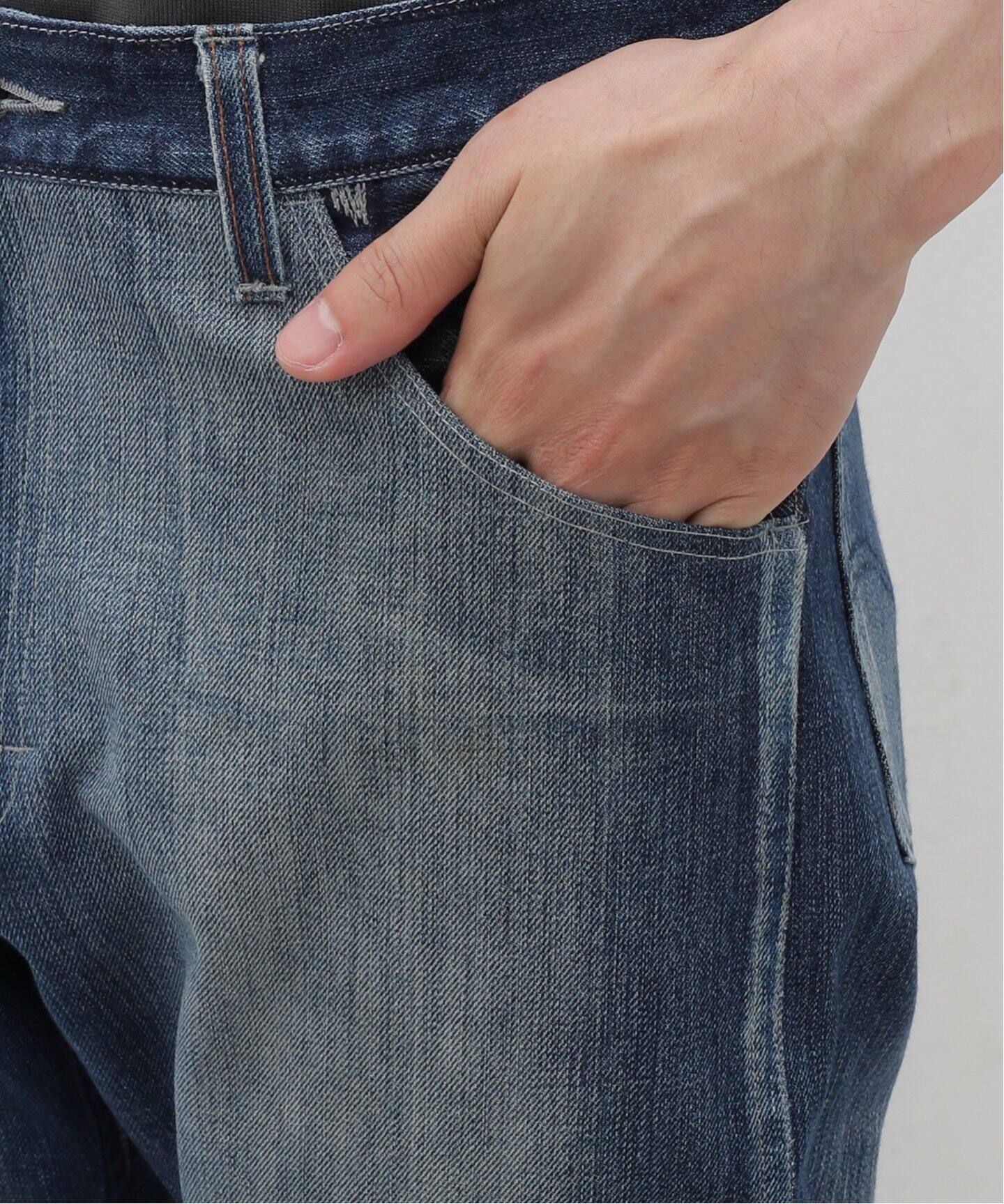 SEVEN BY SEVEN (セブンバイセブン) REWORK DENIM PANTS Euro vintage 