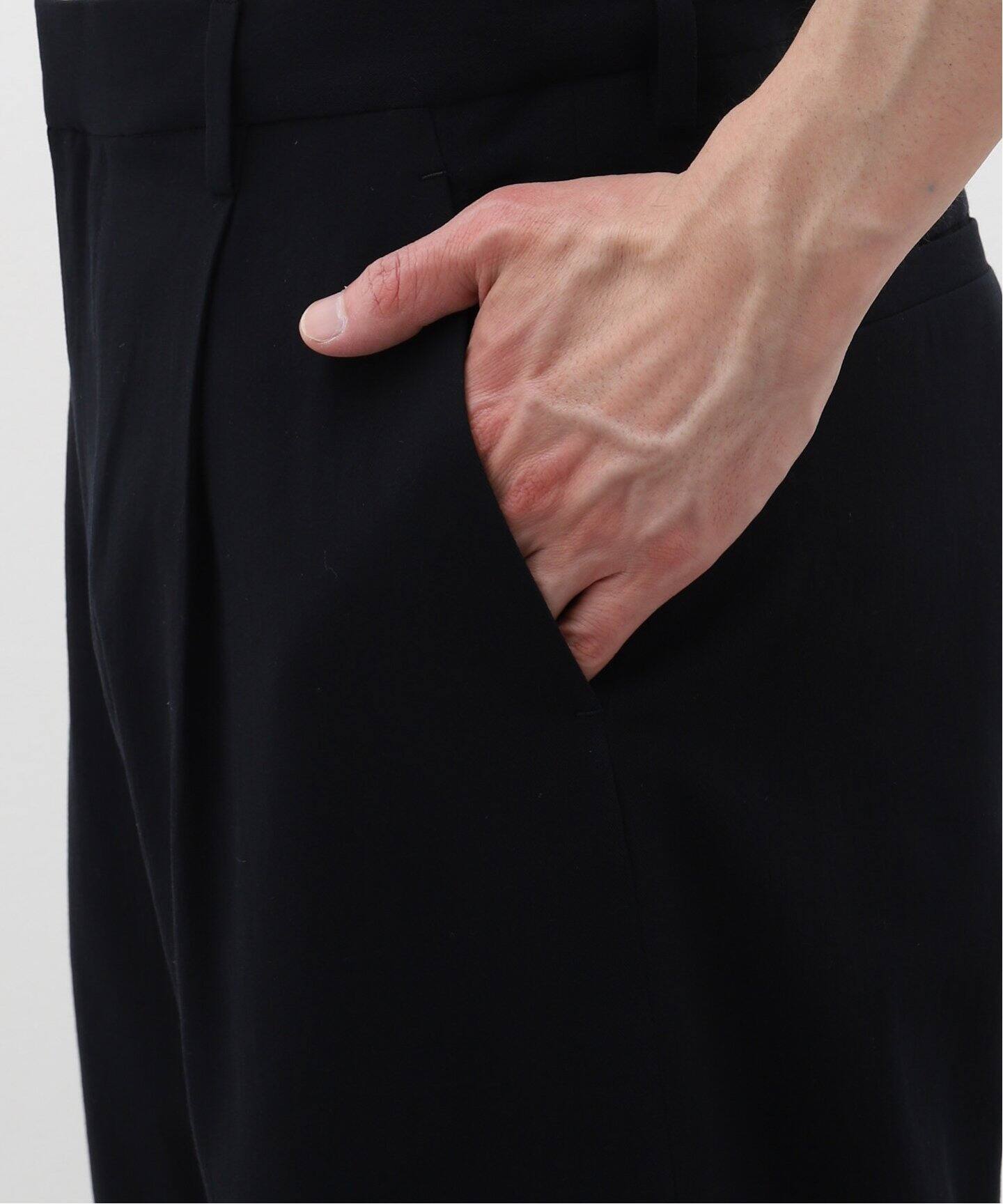 AURALEE / オーラリー】HARD TWIST COTTON SILK VIYELLA S（スラックス 