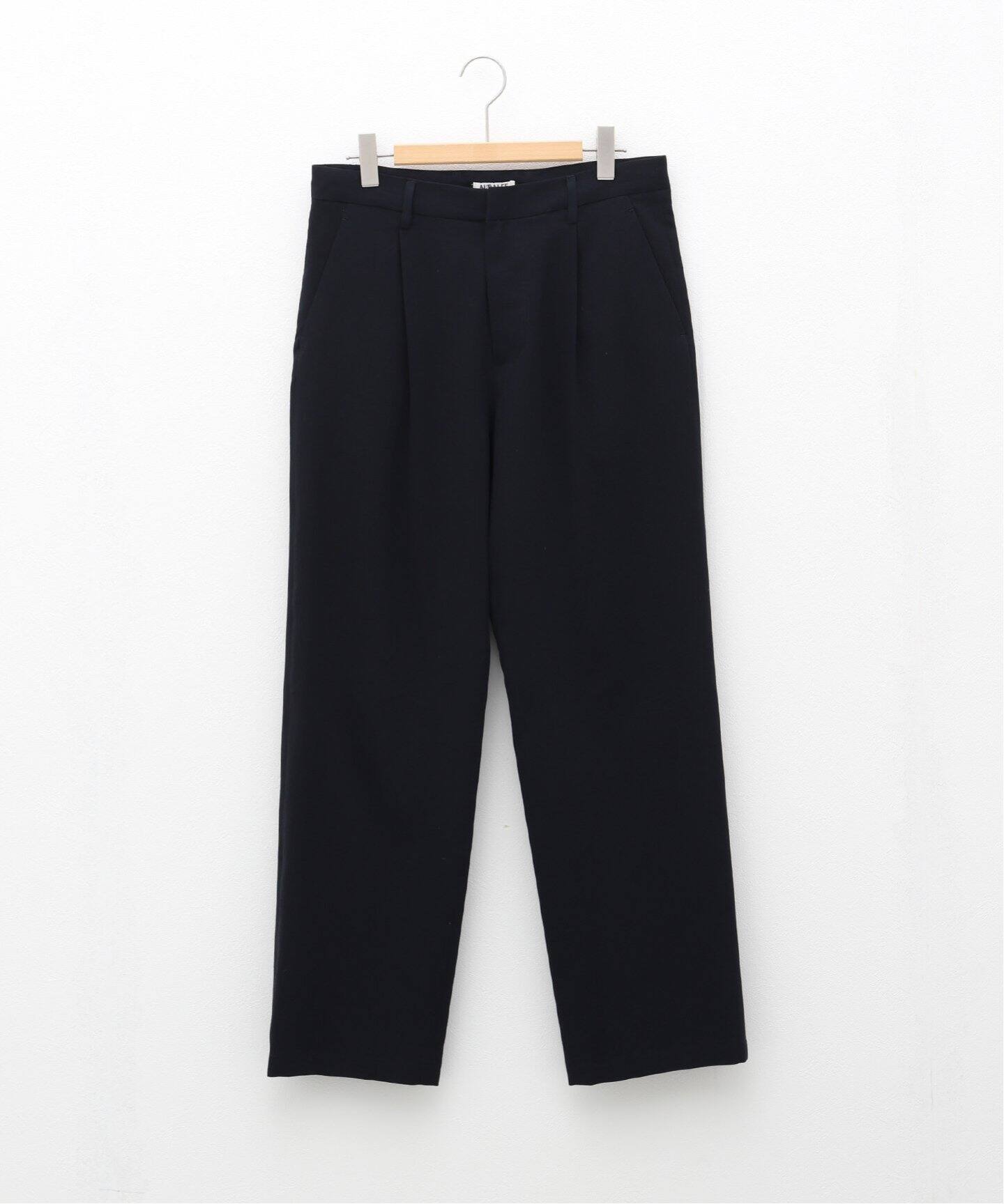 AURALEE / オーラリー】HARD TWIST COTTON SILK VIYELLA S（スラックス 