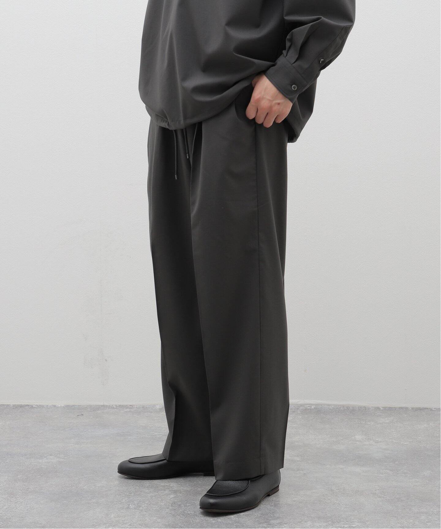 MARKAWARE (マーカウェア) DOUBLE PLEATED EASY TROUSERS A24C02PT02C 