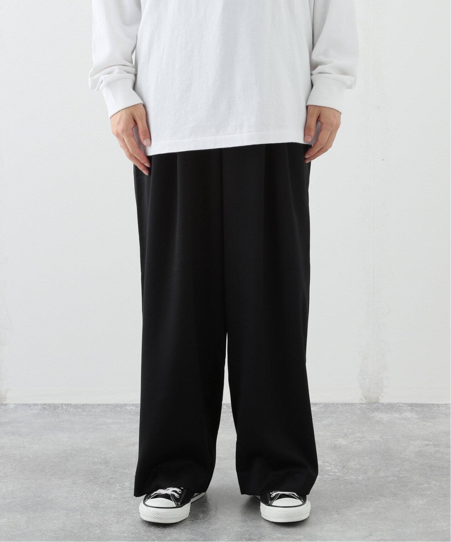 MARKAWARE (マーカウェア) TRIPLE PLEATED WIDE TROUSERS A24C13PT02C 