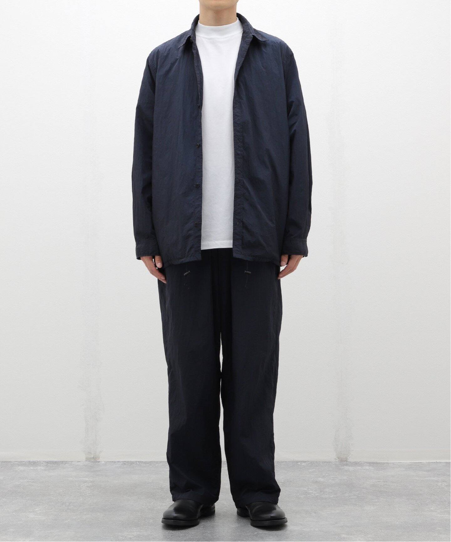 ATON (エイトン) HANDE DYED NYLON OVER PANTS PRAGCW0204（スラックス 