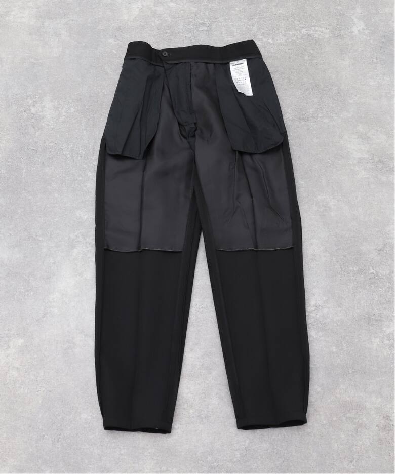 JIL SANDER (ジル サンダー) Wool Gabardine Trousers J21KA0011 