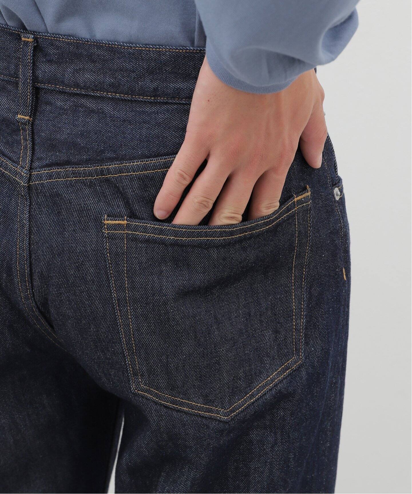 AURALEE (オーラリー) HARD TWIST DENIM 5P PANTS A00P01DM（デニム 