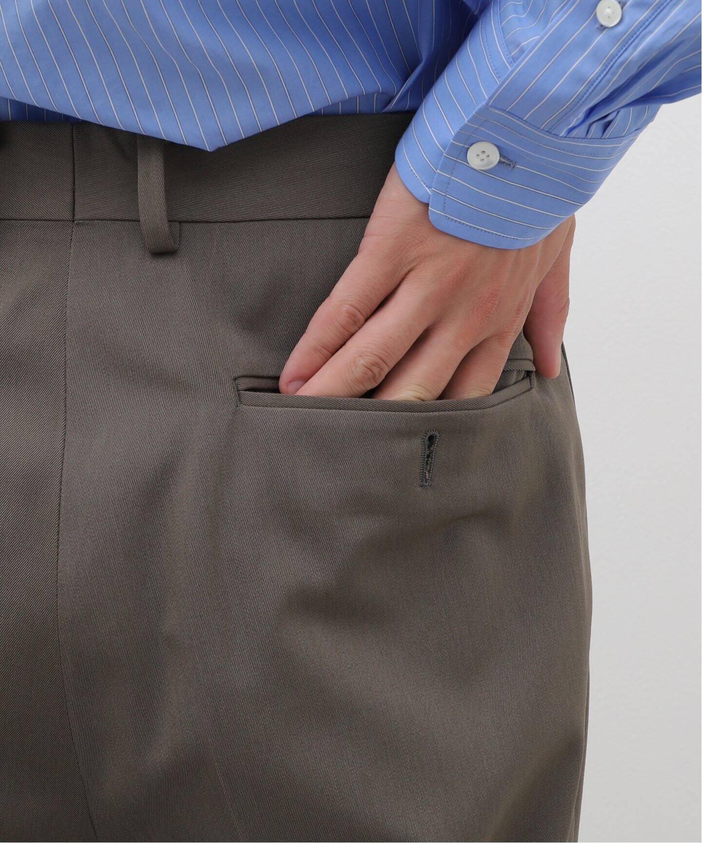 AURALEE (オーラリー) LIGHT WOOL MAX GABARDINE ツータック 