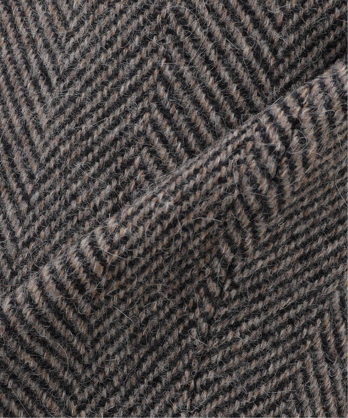 AURALEE (オーラリー) LAMA SHETLAND WOOL TWEED スラックス 