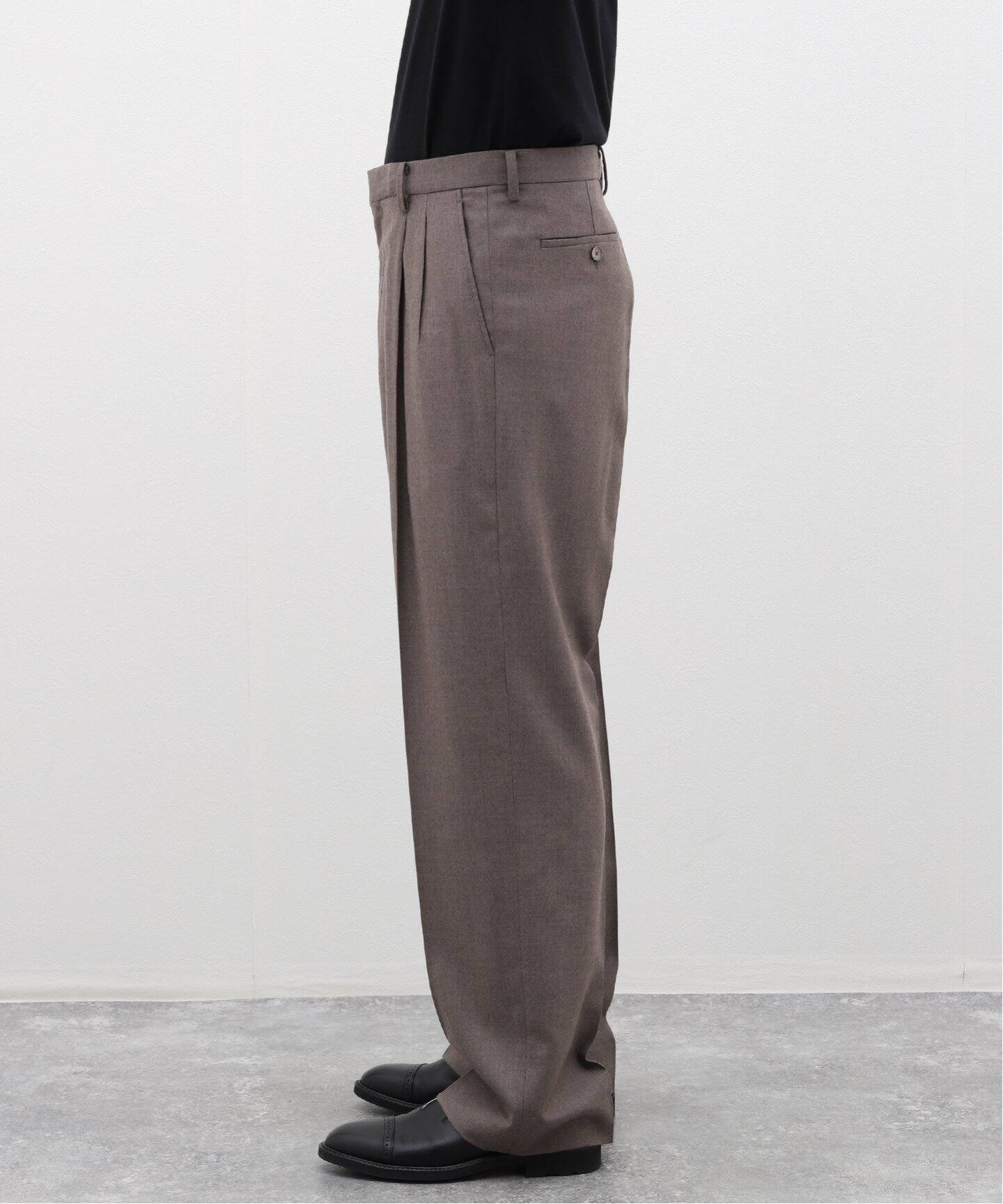 AURALEE(オーラリー) SUPER LIGHT WOOL SLACKS A24AP02OS（スラックス