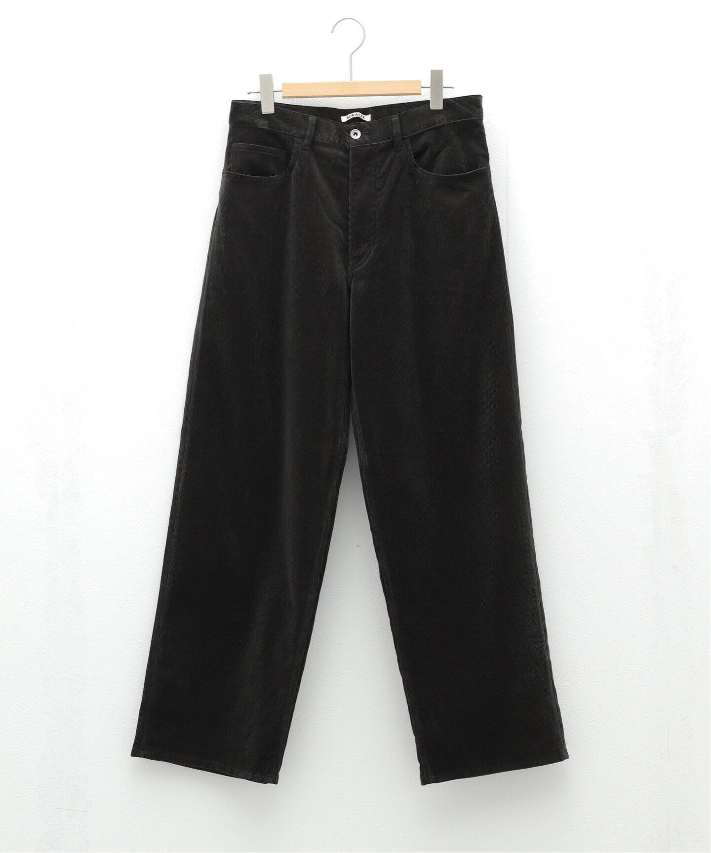 AURALEE FINX CORDUROY PANTS A24AP01FC（スラックス）｜EDIFICE 