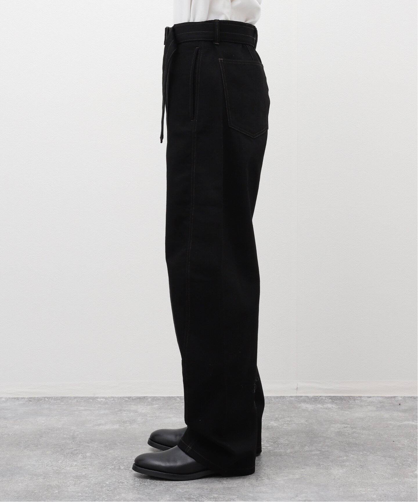 新品 LEMAIRE 24AW ベルテッドデニムパンツ うめる M