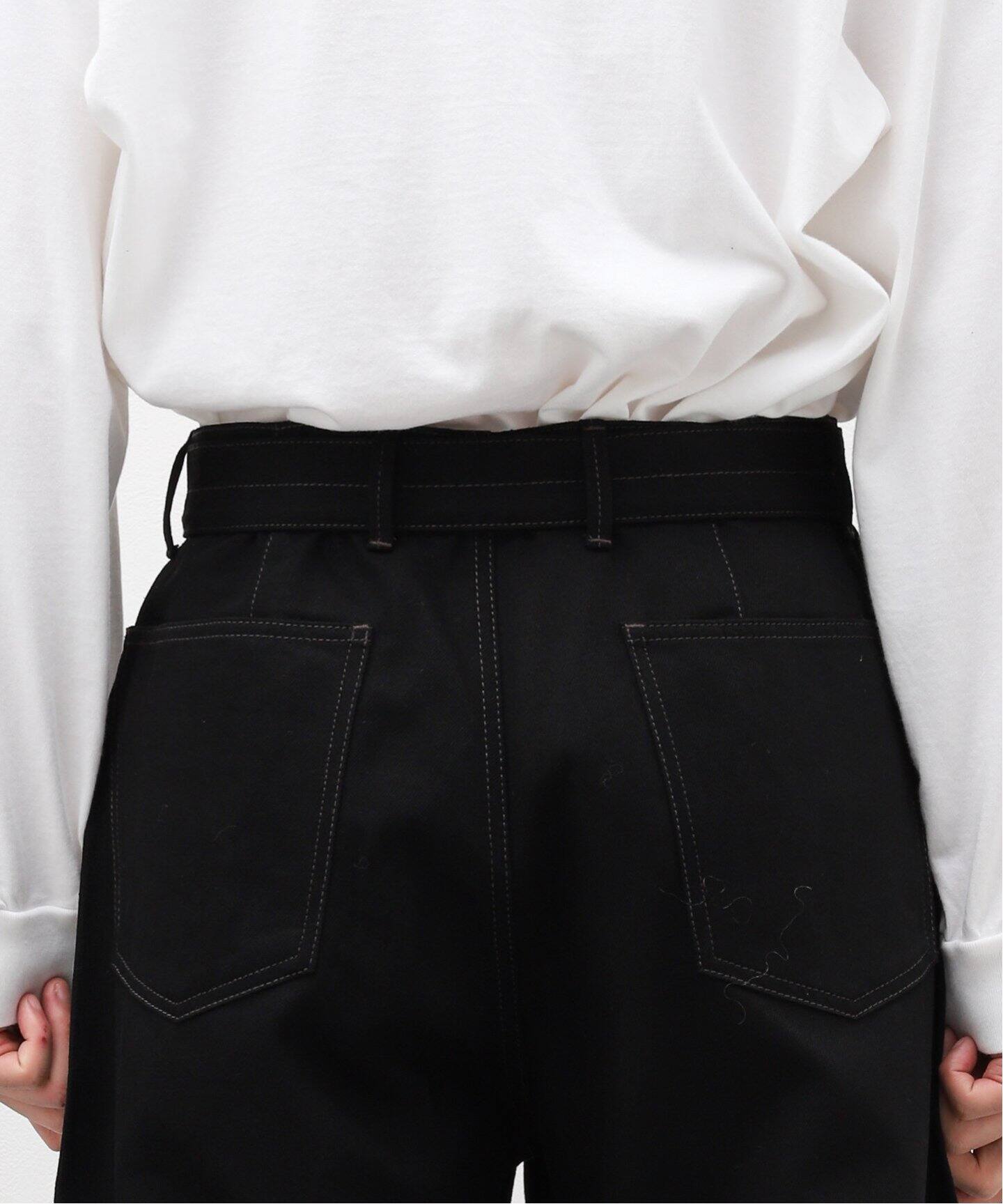LEMAIRE(ルメール) TWISTED BELTED PANTS PA326LD1000（デニムパンツ 