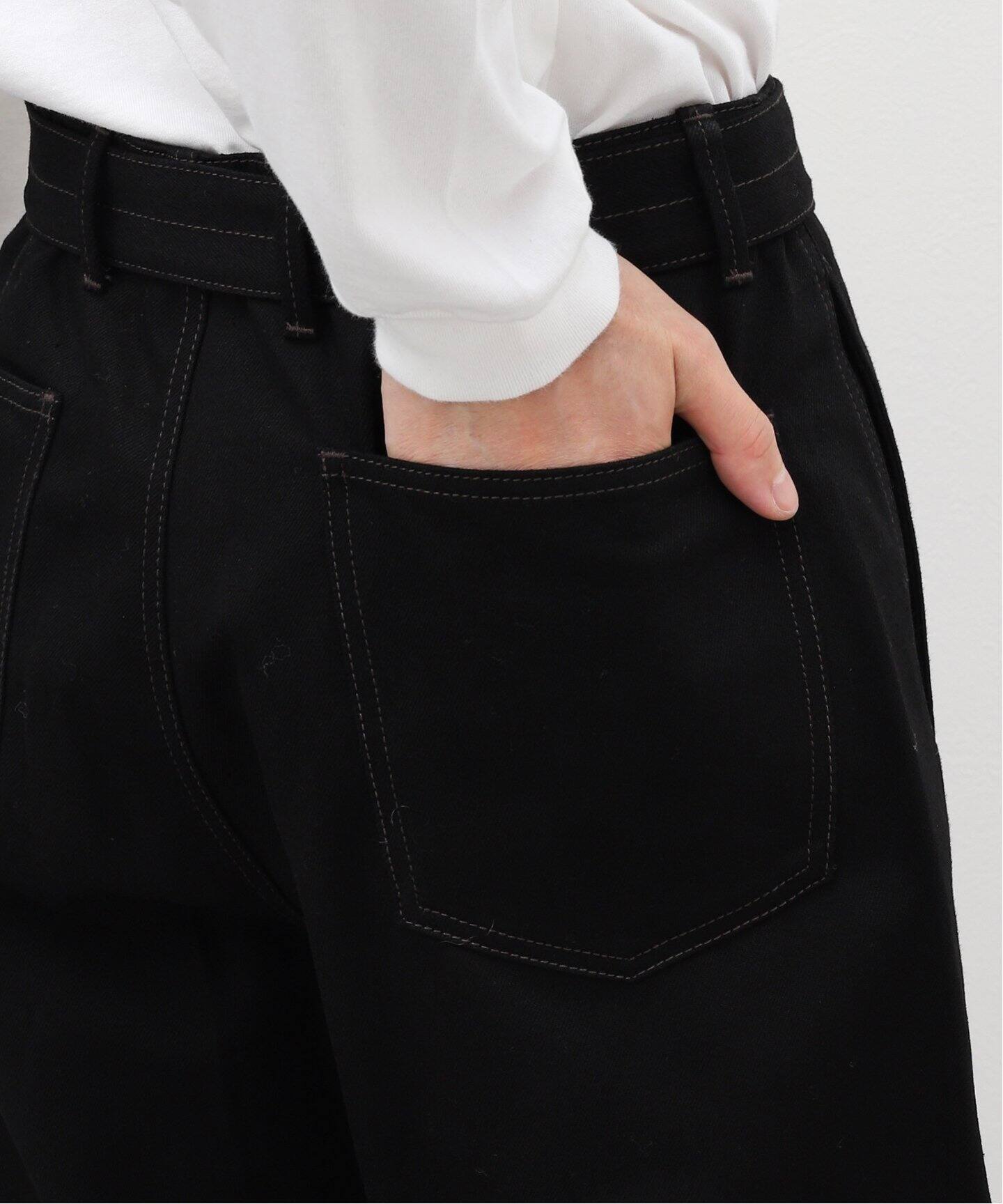 LEMAIRE(ルメール) TWISTED BELTED PANTS PA326LD1000（デニムパンツ 