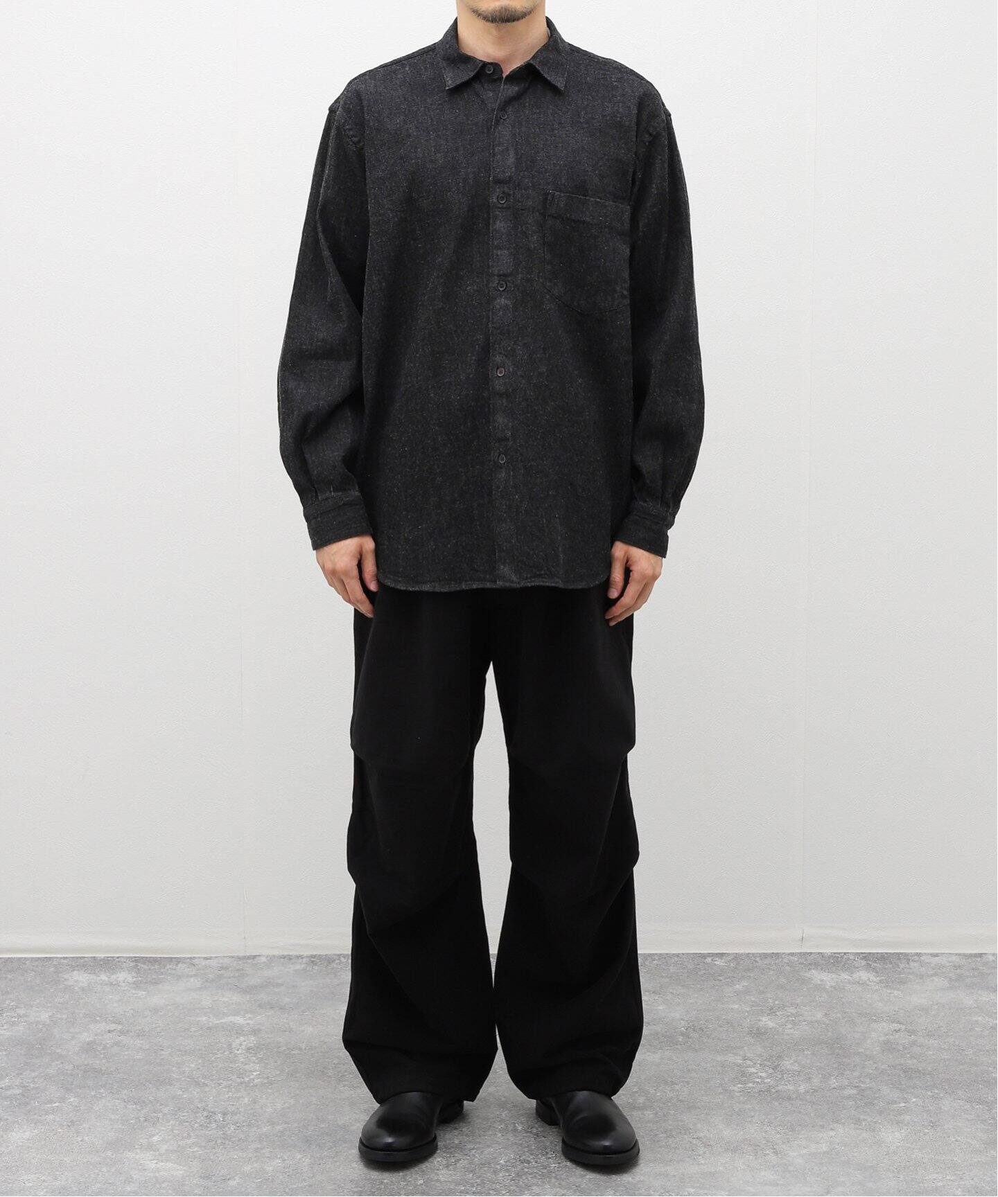 COMOLI(コモリ) モールスキン ニータックパンツ A03-03037（スラックス  