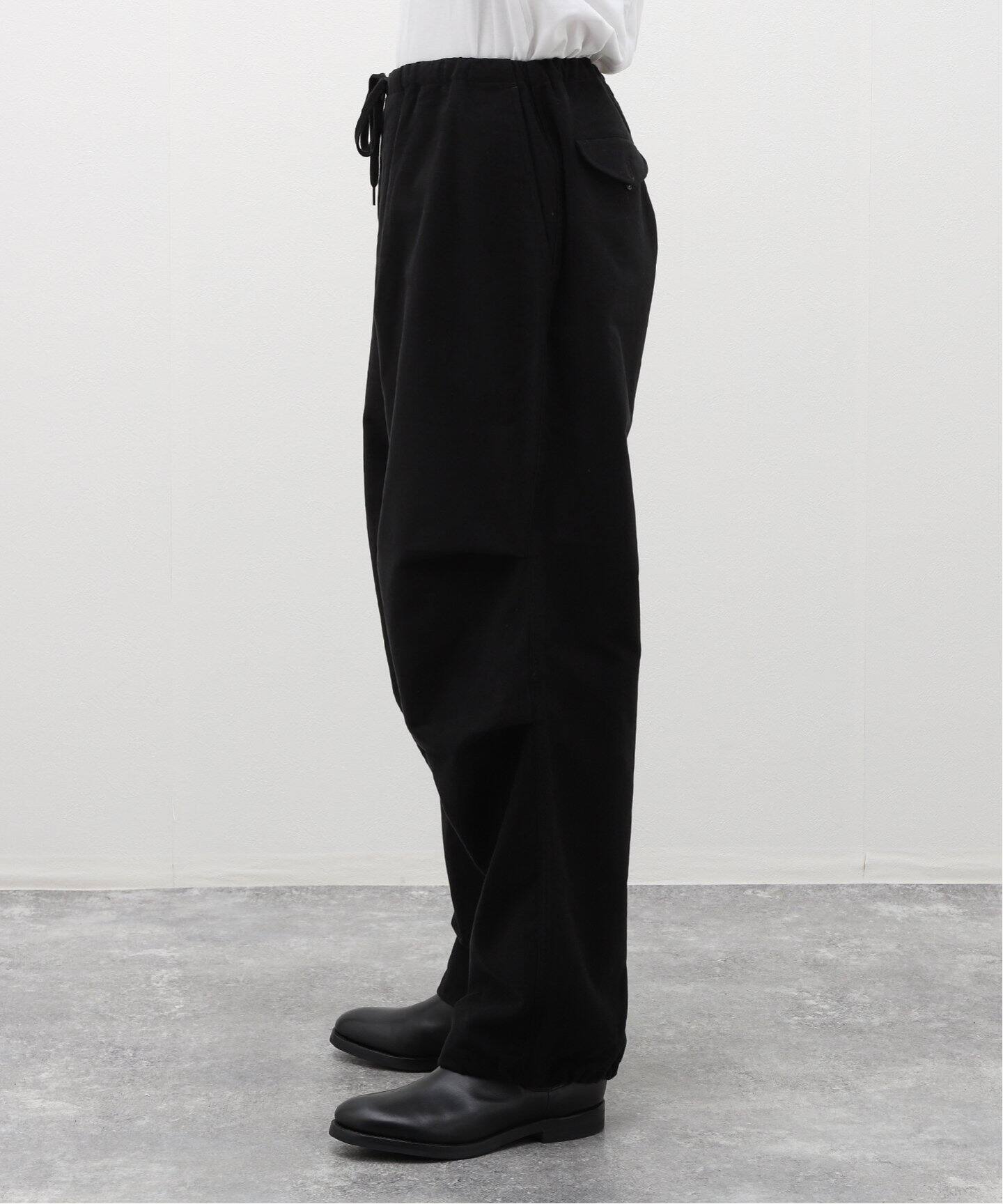 COMOLI(コモリ) モールスキン ニータックパンツ A03-03037（スラックス 