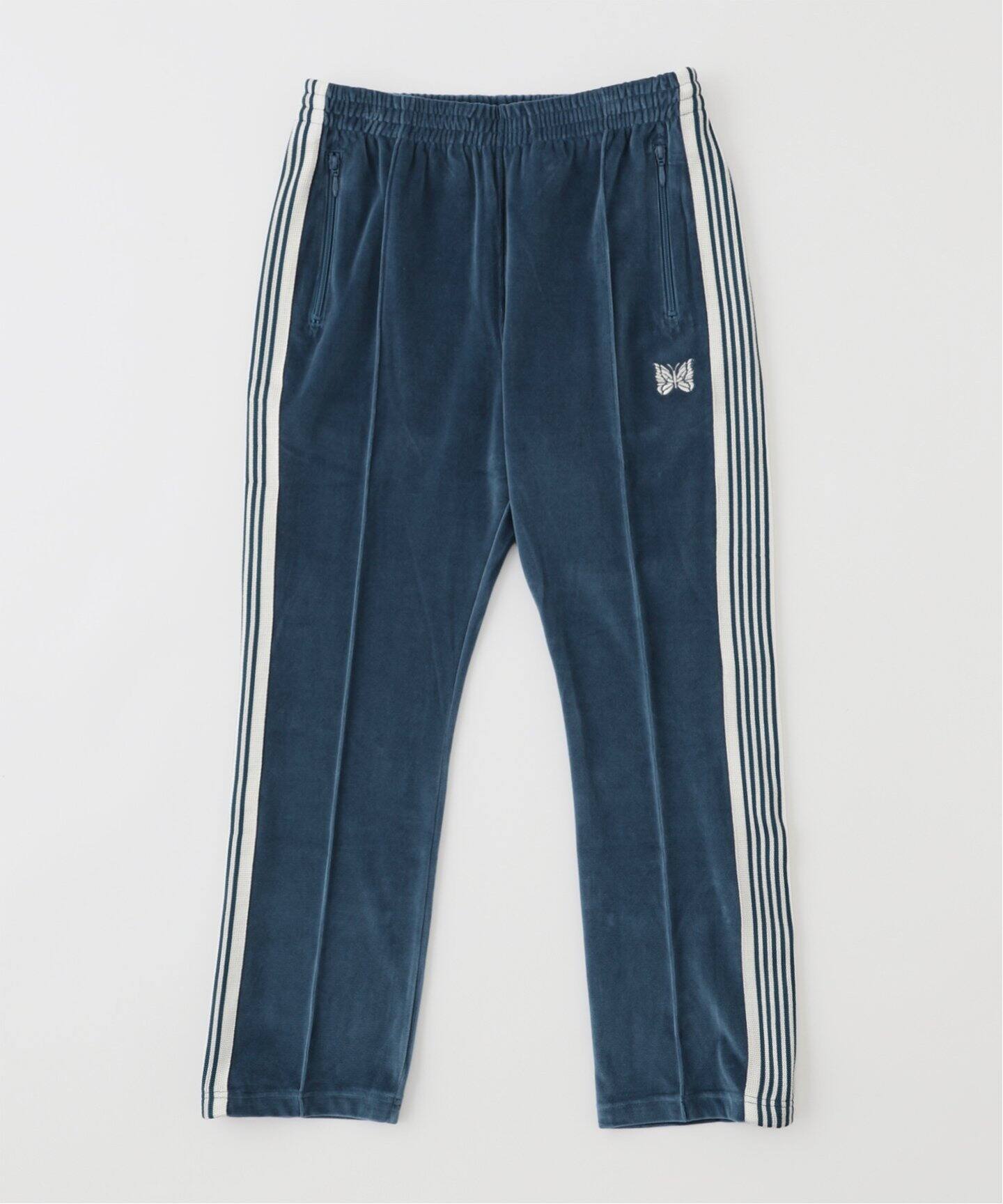 NEEDLES (ニードルズ) Narrow Track Pant - C/Pe Velour PU280  