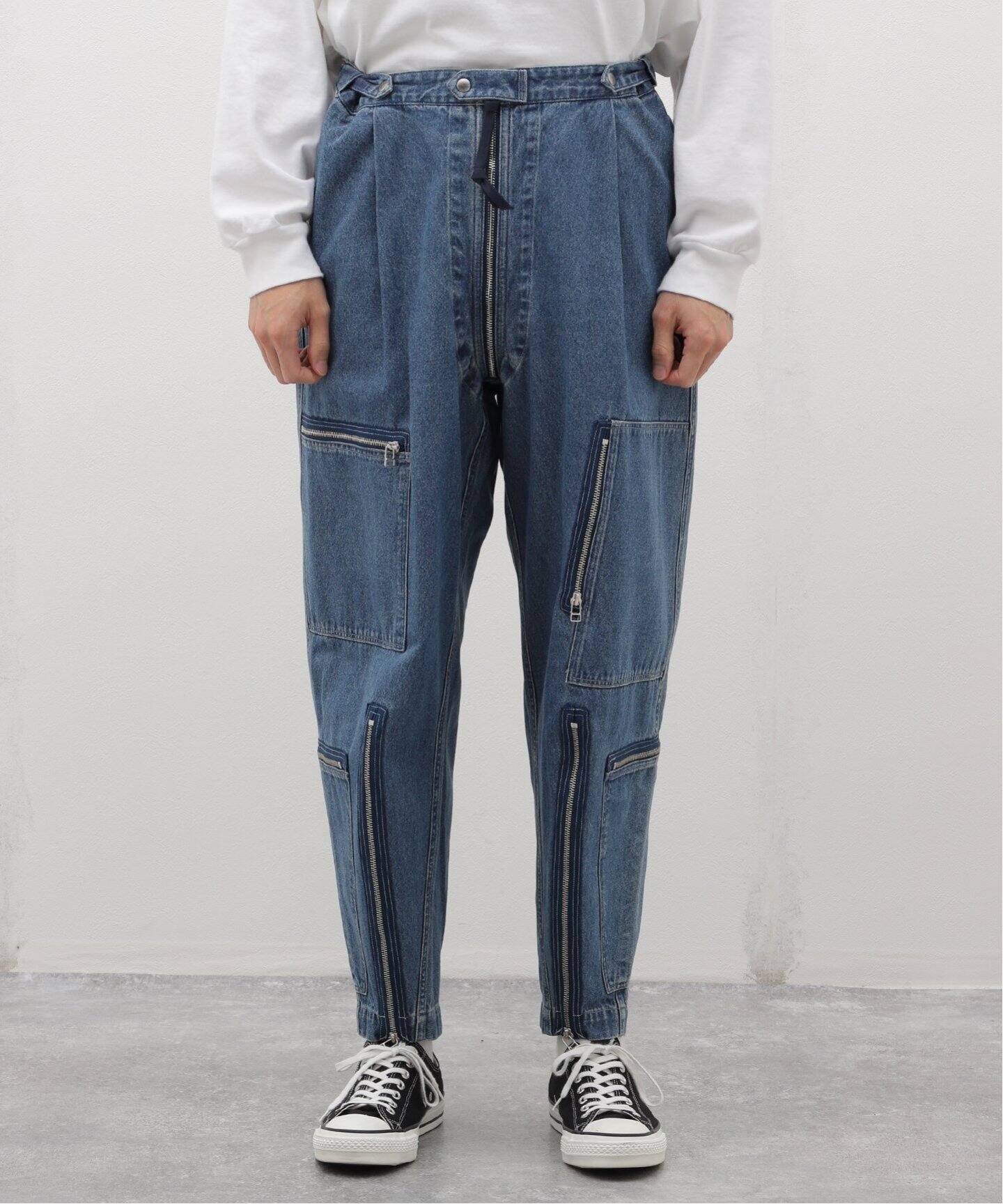 Product Twelve(プロダクトトゥエルブ) Flight Pants denim 24AW-PPT04 