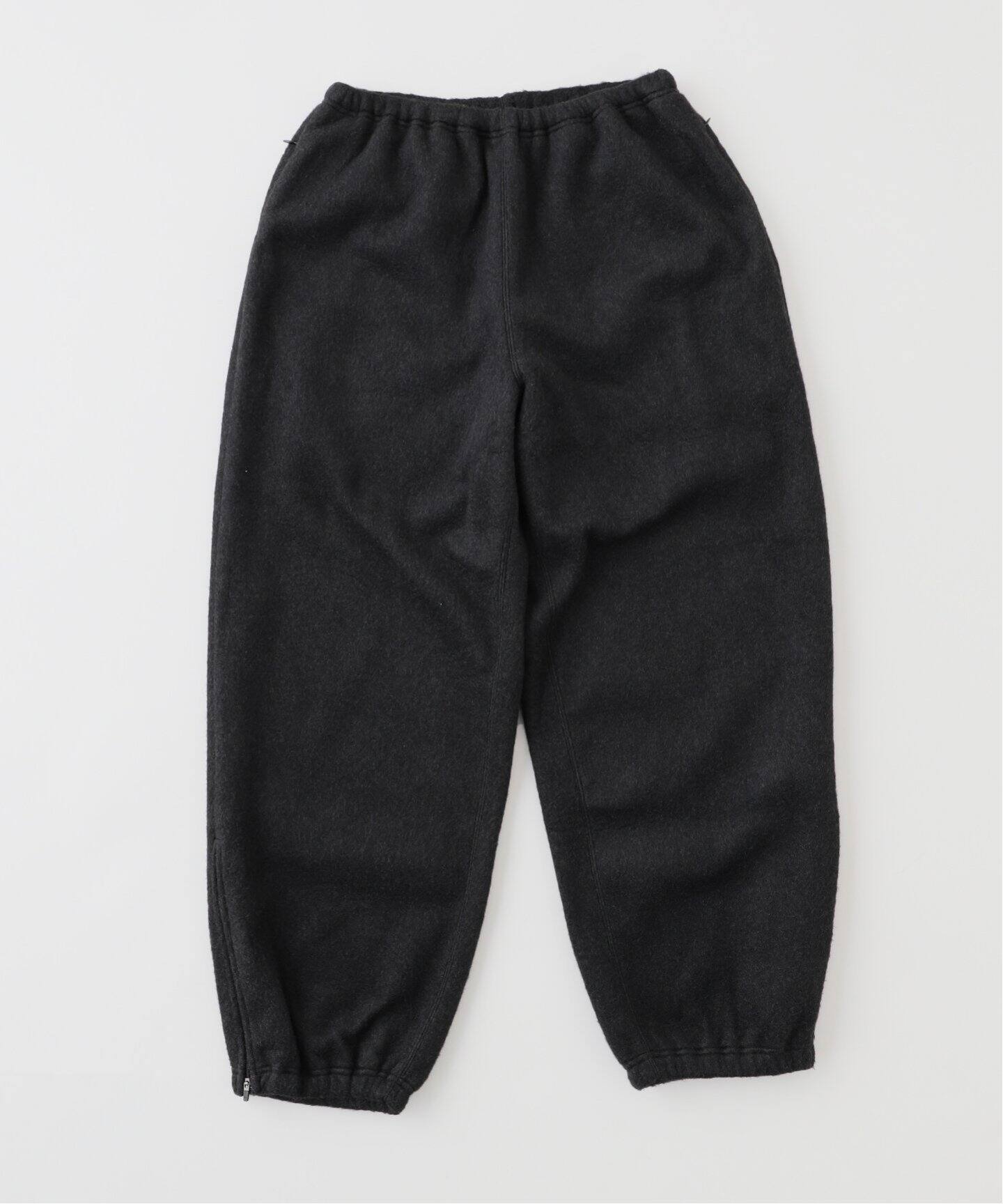 blurhmsROOTSTOCK (ブラームス）Pe/silk Fleece Track パンツ 