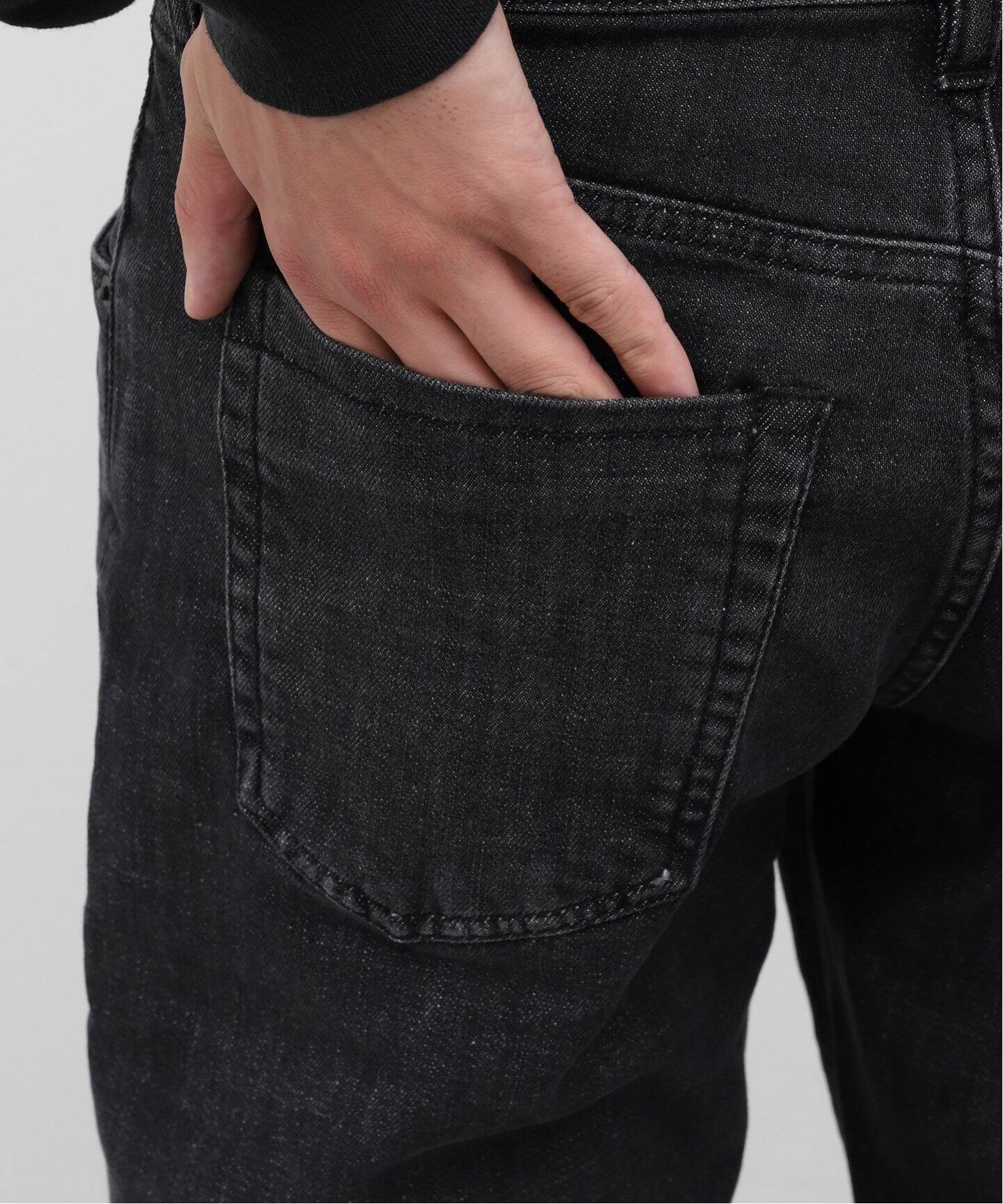 YCHAI(イカイ) ROBUSTO ブラックウォッシュ YPU004/2DS0017BJ（デニム 