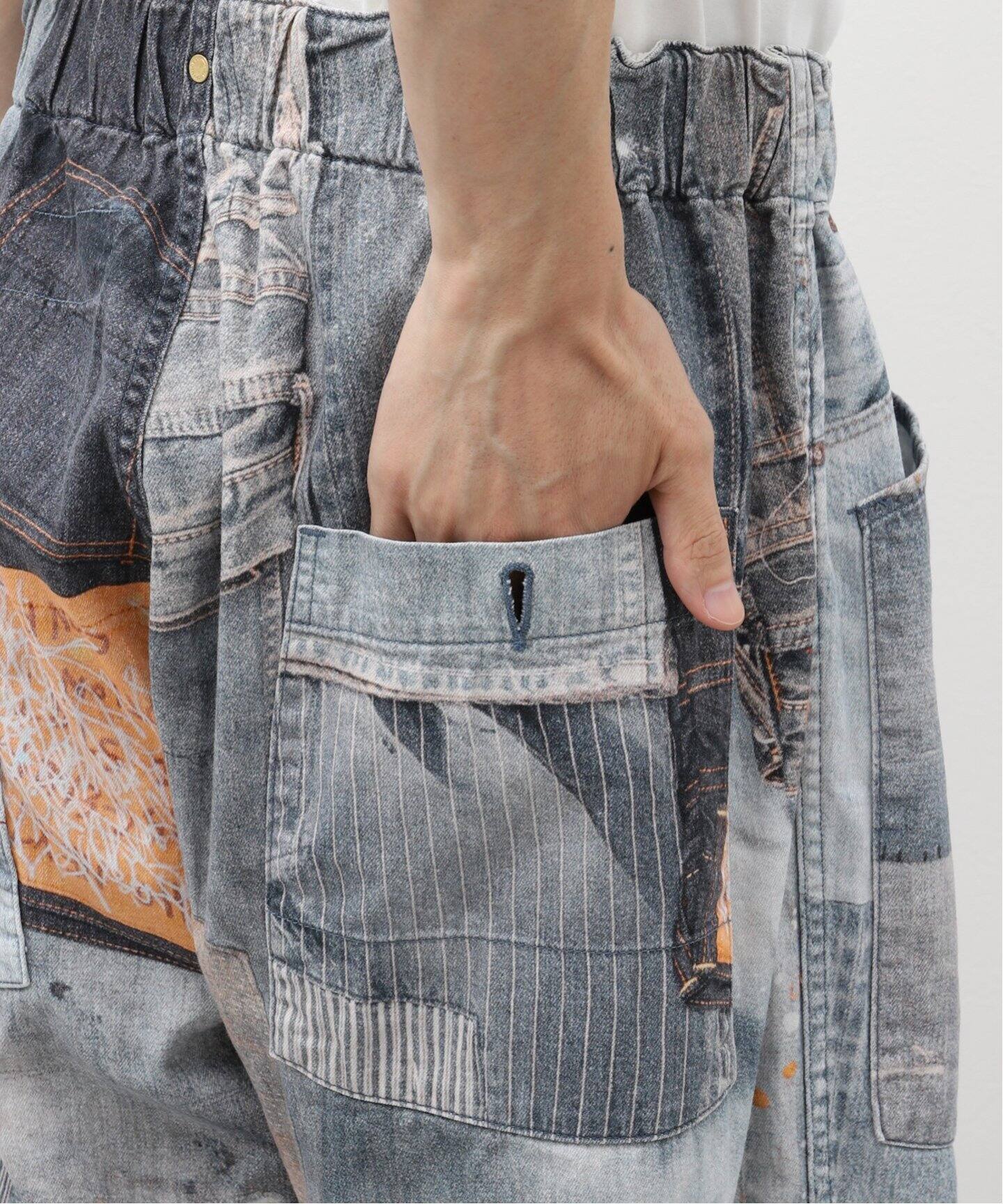 ANACHRONORM / アナクロノーム ARCHIVE DENIM COLLAGEWIDE PT（デニム 