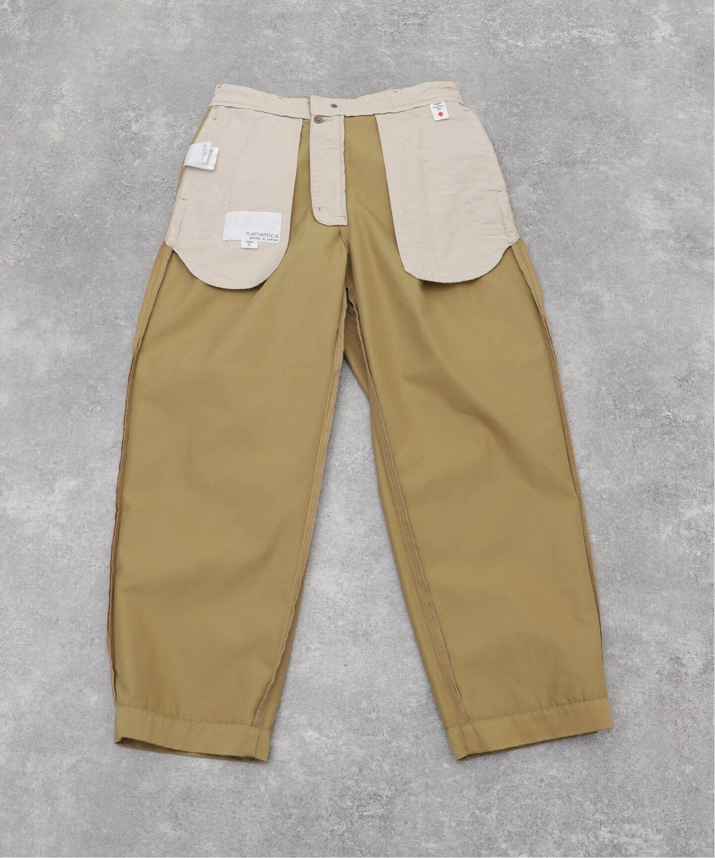 NANAMICA / ナナミカ Double Pleat Chino Pants #S24FC054（チノパンツ 