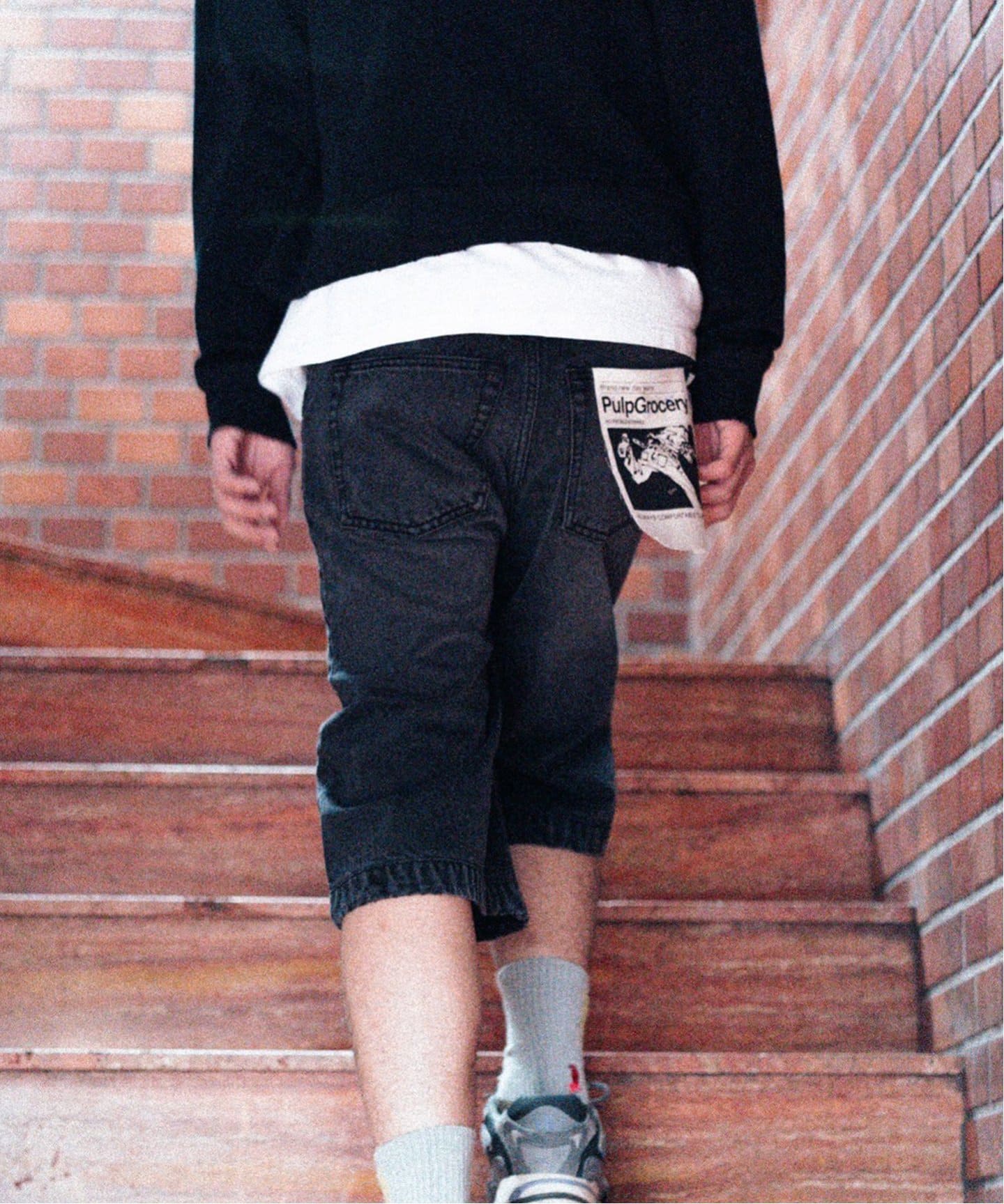 パンツ wide denim shorts M Dime デニムショートパンツ | ブルー - HORRIBLE'S PROJECT