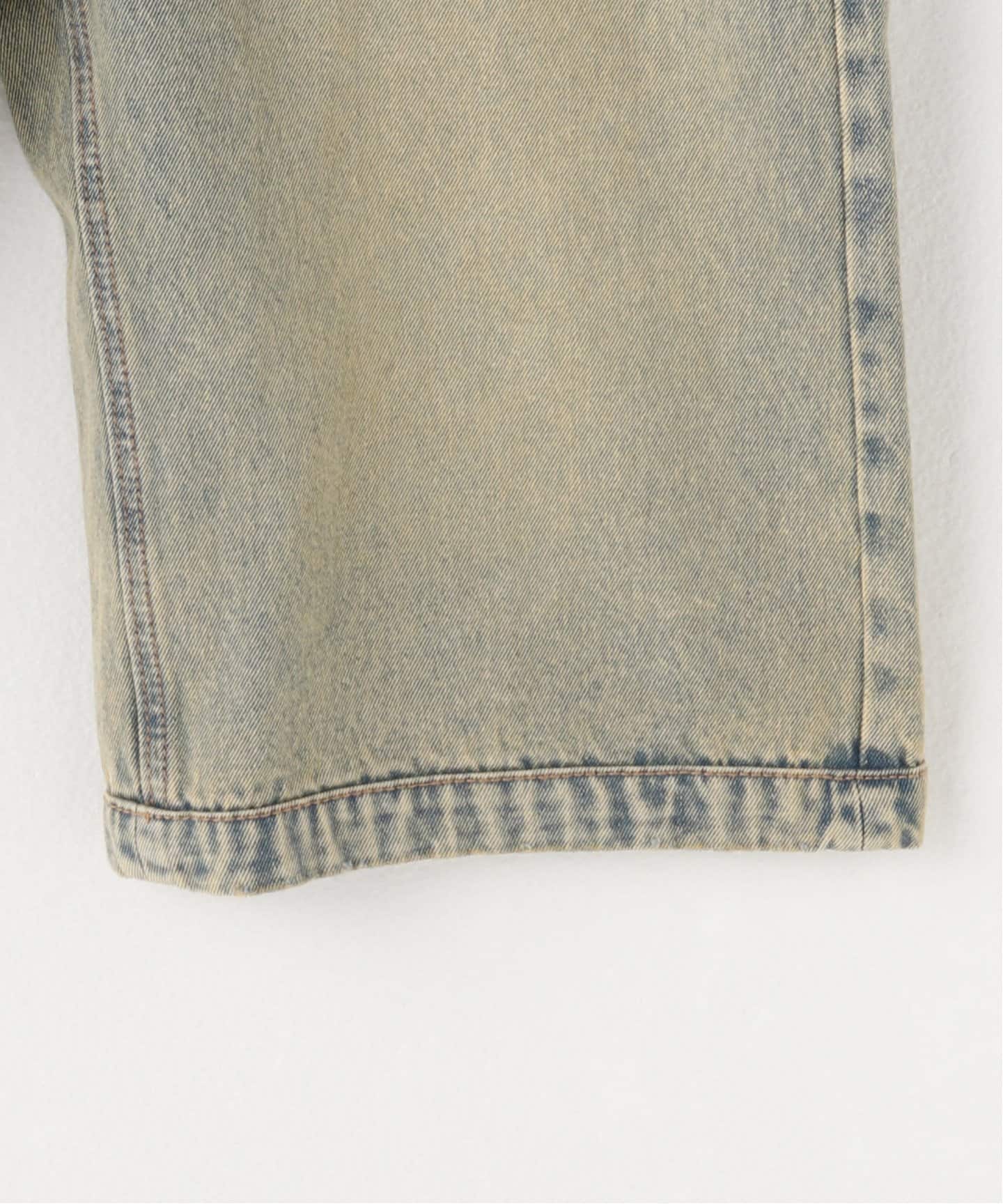 パンツ wide denim shorts M Dime デニムショートパンツ | ブルー - HORRIBLE'S PROJECT