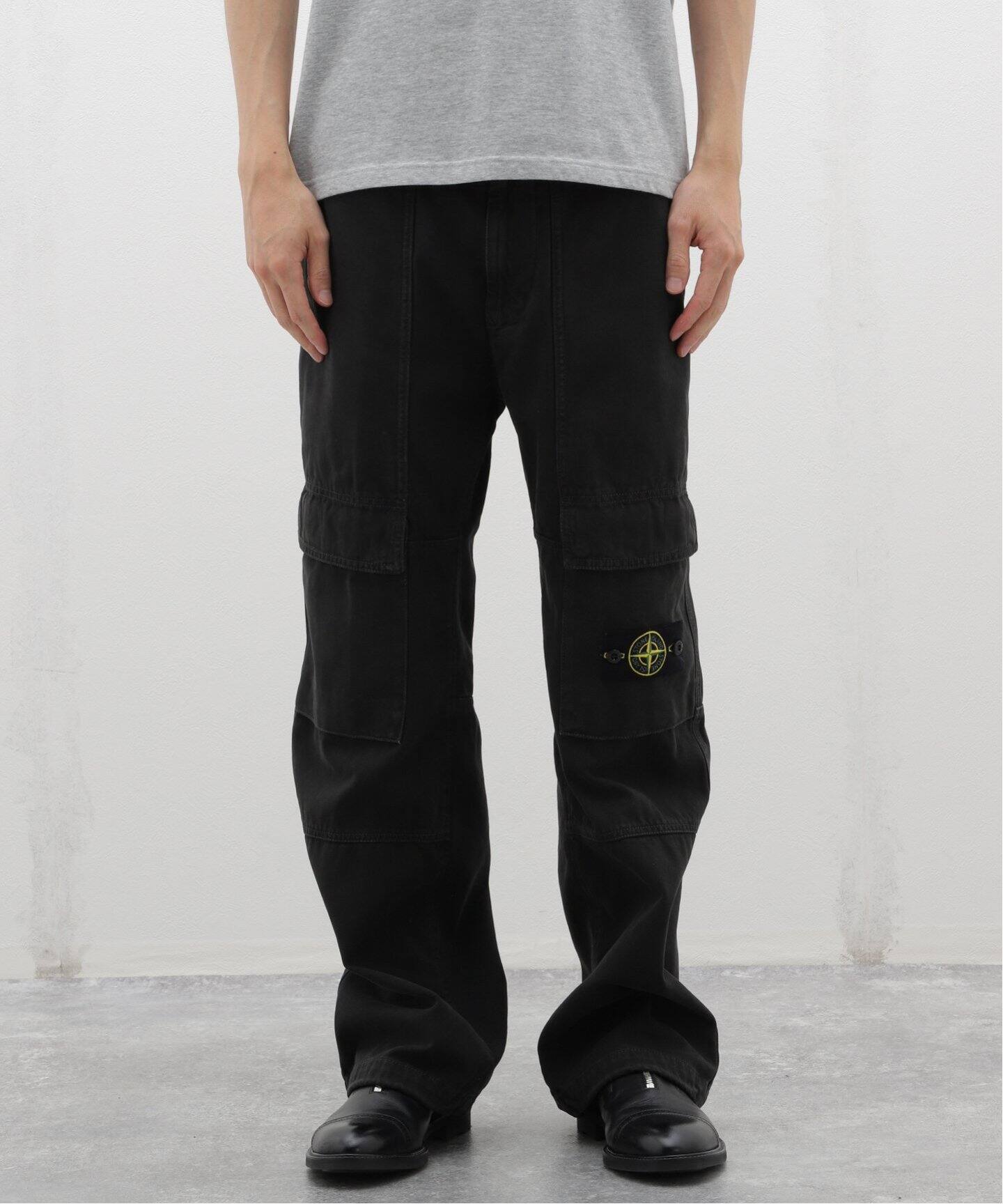 STONE ISLAND / ストーンアイランド】パナマコットンカーゴパンツ 