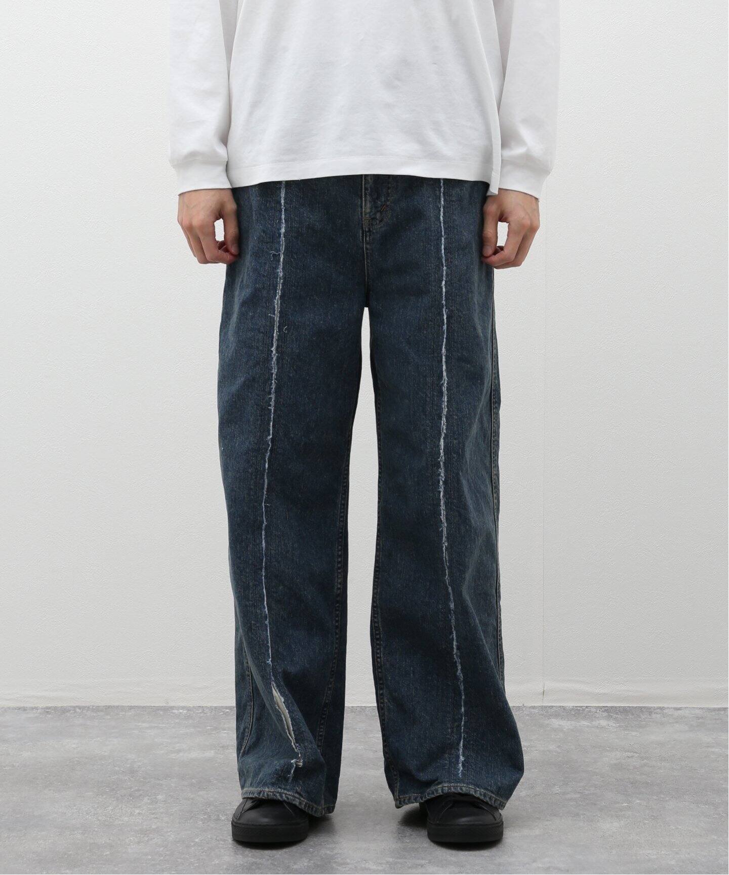 JIEDA / ジエダ】CUTTING WIDE DENIM（デニムパンツ・ジーンズ）｜PULP 