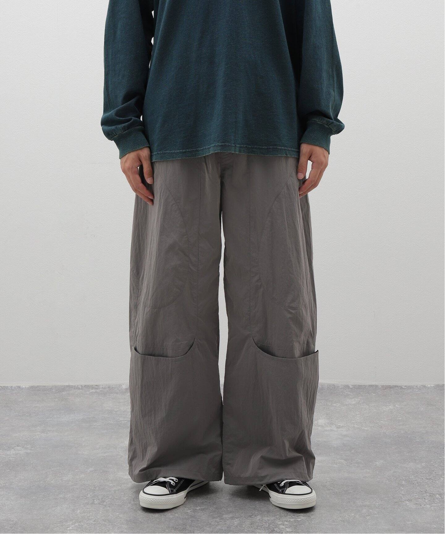 JIEDA / ジエダ】CURVE OVER NYLON PANTS（その他パンツ）｜PULP 