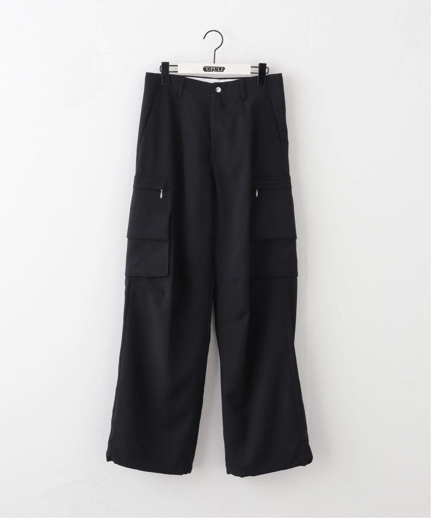 MATSUFUJI / マツフジ】WATER REPELLENT WOOL WIDE CARG（その他パンツ 