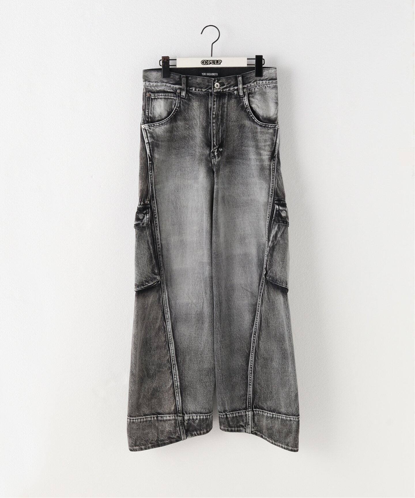 YUKI HASHIMOTO / ユウキハシモト】TWISTED DENIM CARGO（デニムパンツ 