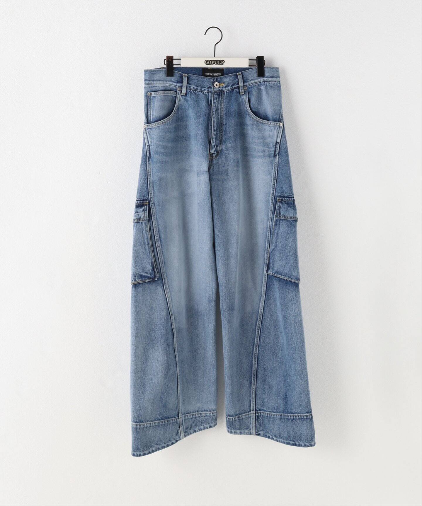 YUKI HASHIMOTO / ユウキハシモト】TWISTED DENIM CARGO（デニムパンツ 