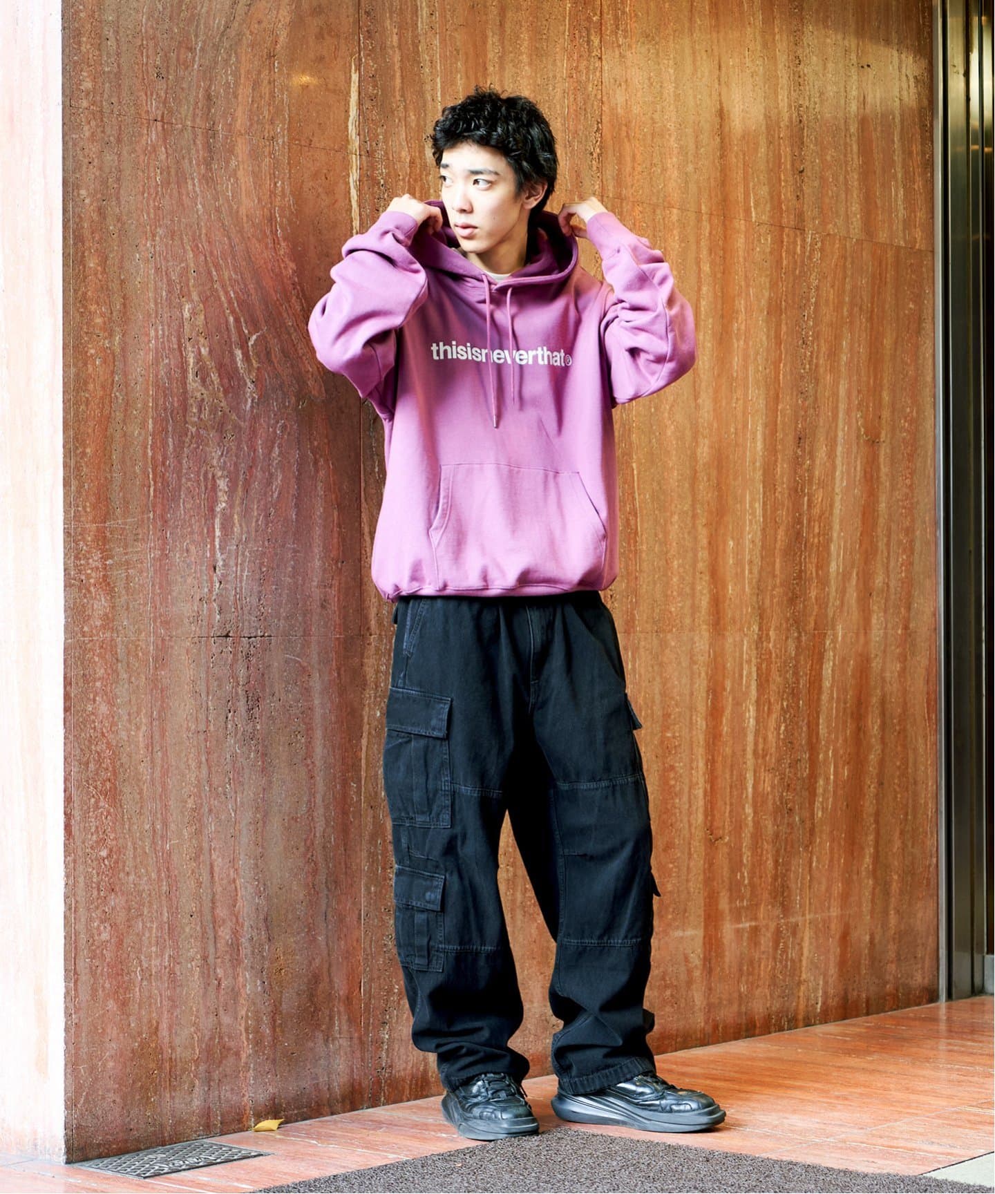 thisisneverthat ナイロンパンツ thisisneverthat ディスイズネバーザット ナイロンパンツ