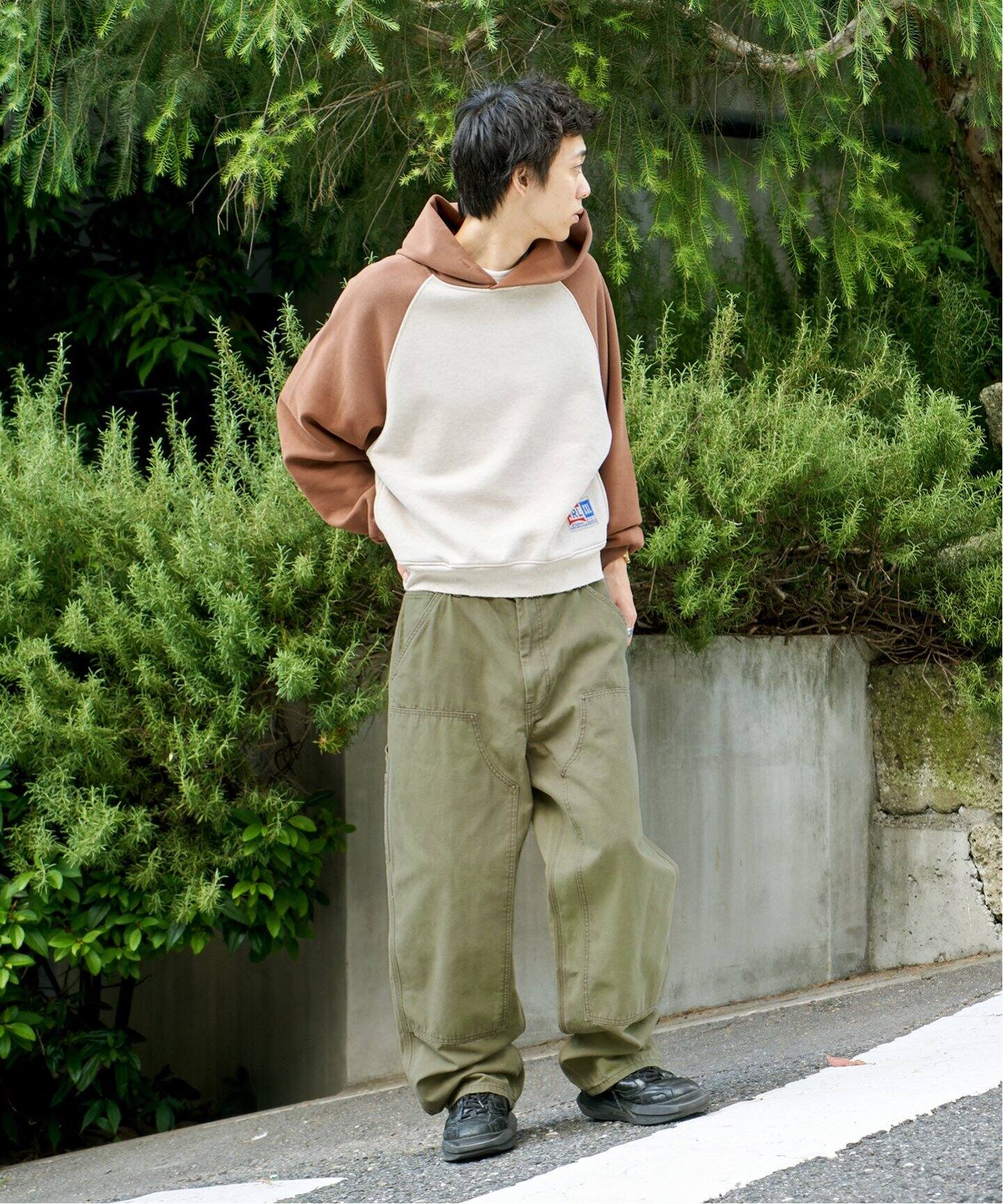thisisneverthat / ディスイズネバーザット】BLEACHED DOUBLE KNEE PAN 