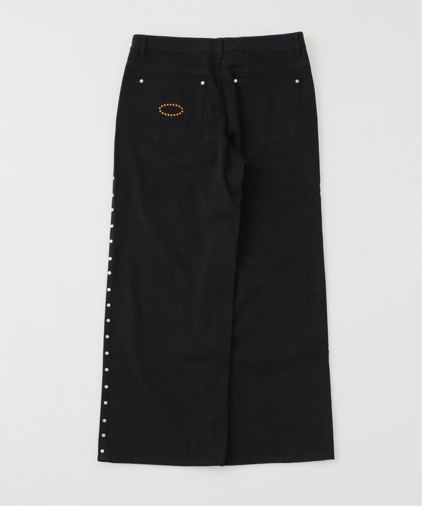 AFB / エーエフビー】SUPER BAGGY STUDDED PANTS（デニムパンツ 