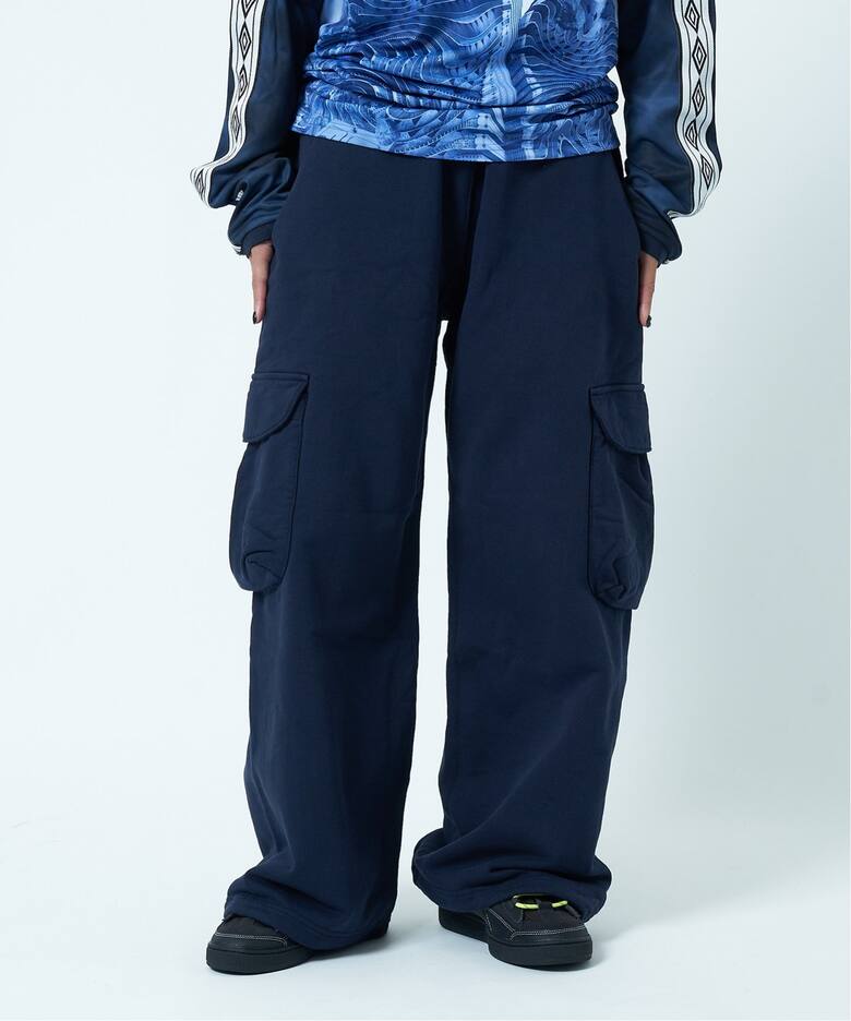 UMBRO / アンブロ × PARANOID / パラノイド】BALLON SWEAT CARGO PANTS 