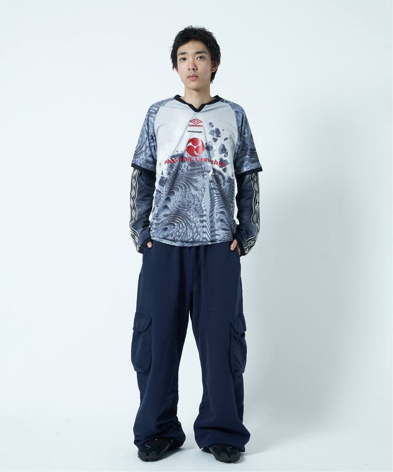 UMBRO / アンブロ × PARANOID / パラノイド】BALLON SWEAT CARGO PANTS 