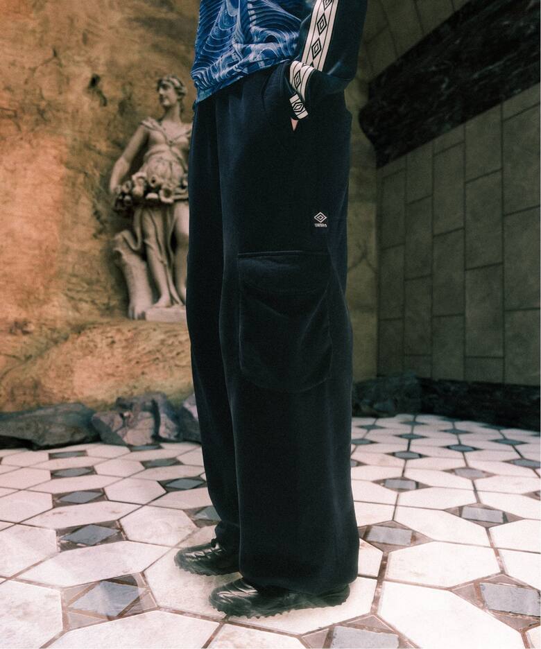 UMBRO / アンブロ × PARANOID / パラノイド】BALLON SWEAT CARGO PANTS 