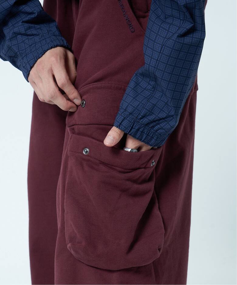 UMBRO / アンブロ × PARANOID / パラノイド】BALLON SWEAT CARGO PANTS 